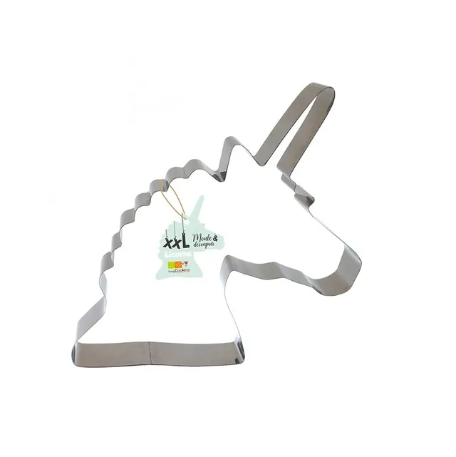 scrapcooking-moules-1982-moule-licorne-xxl-inox-30-cm image 1