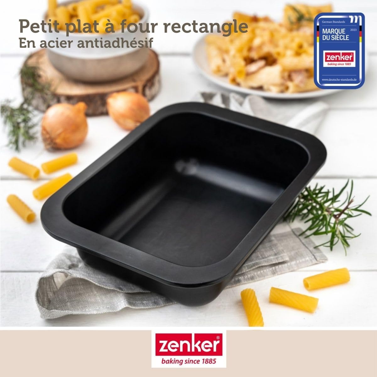 zenker-special-cooking-moule-four-rectangulaire-24-cm-antiadh-sif image 2