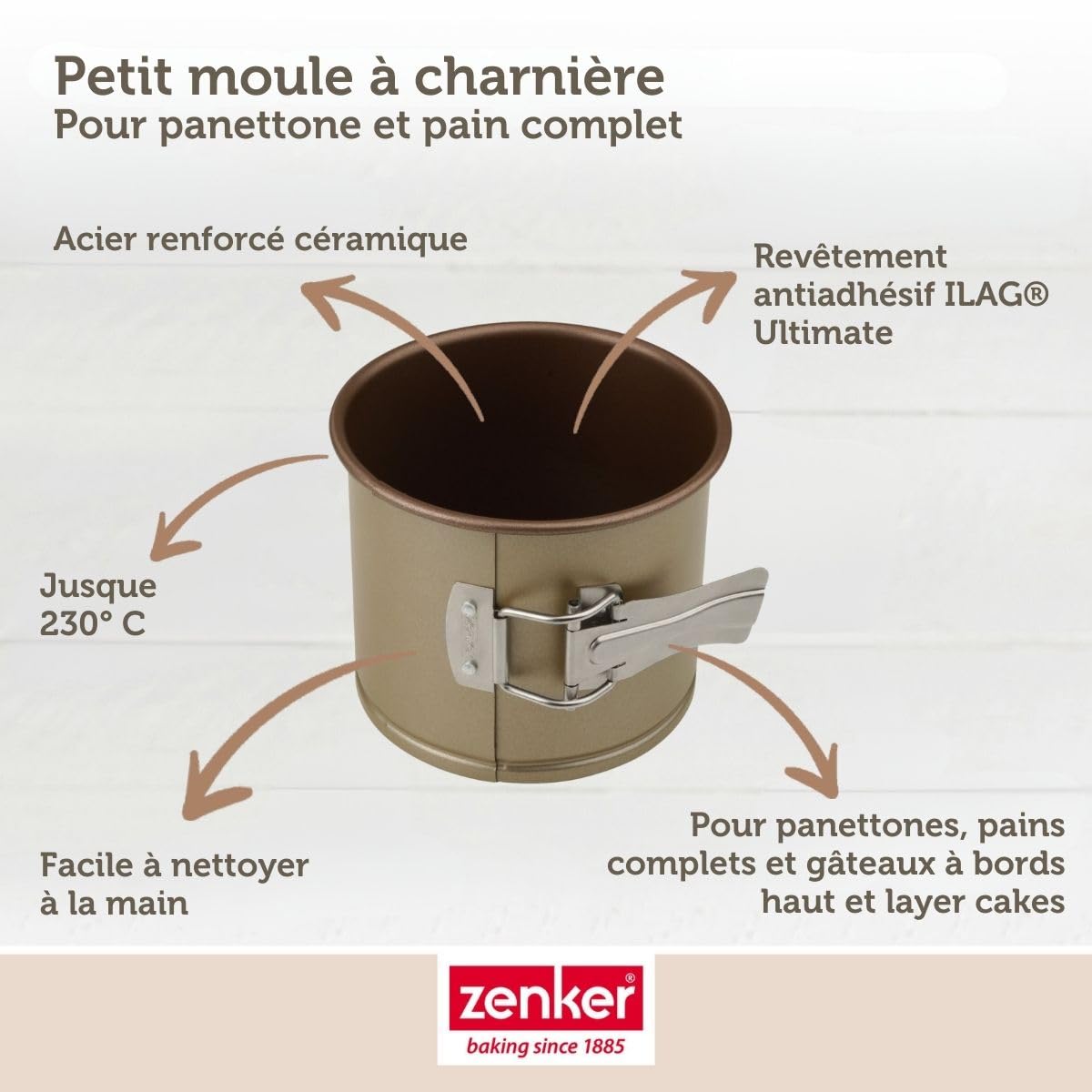 zenker-excellence-7310-petit-moule-panettone-12-cm-dor image 4