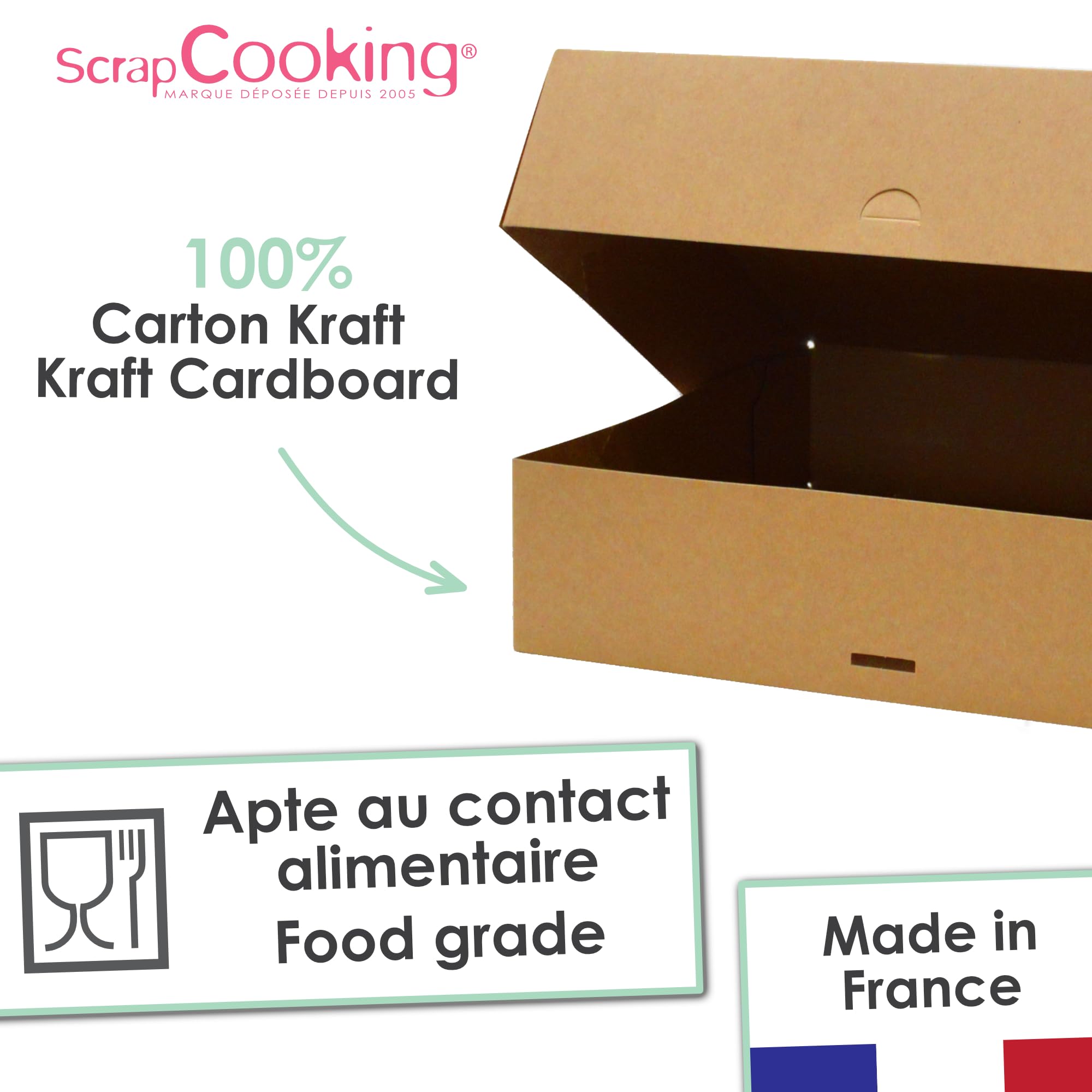scrapcooking-bo-te-g-teau-kraft-32x32-lot-2 image 4