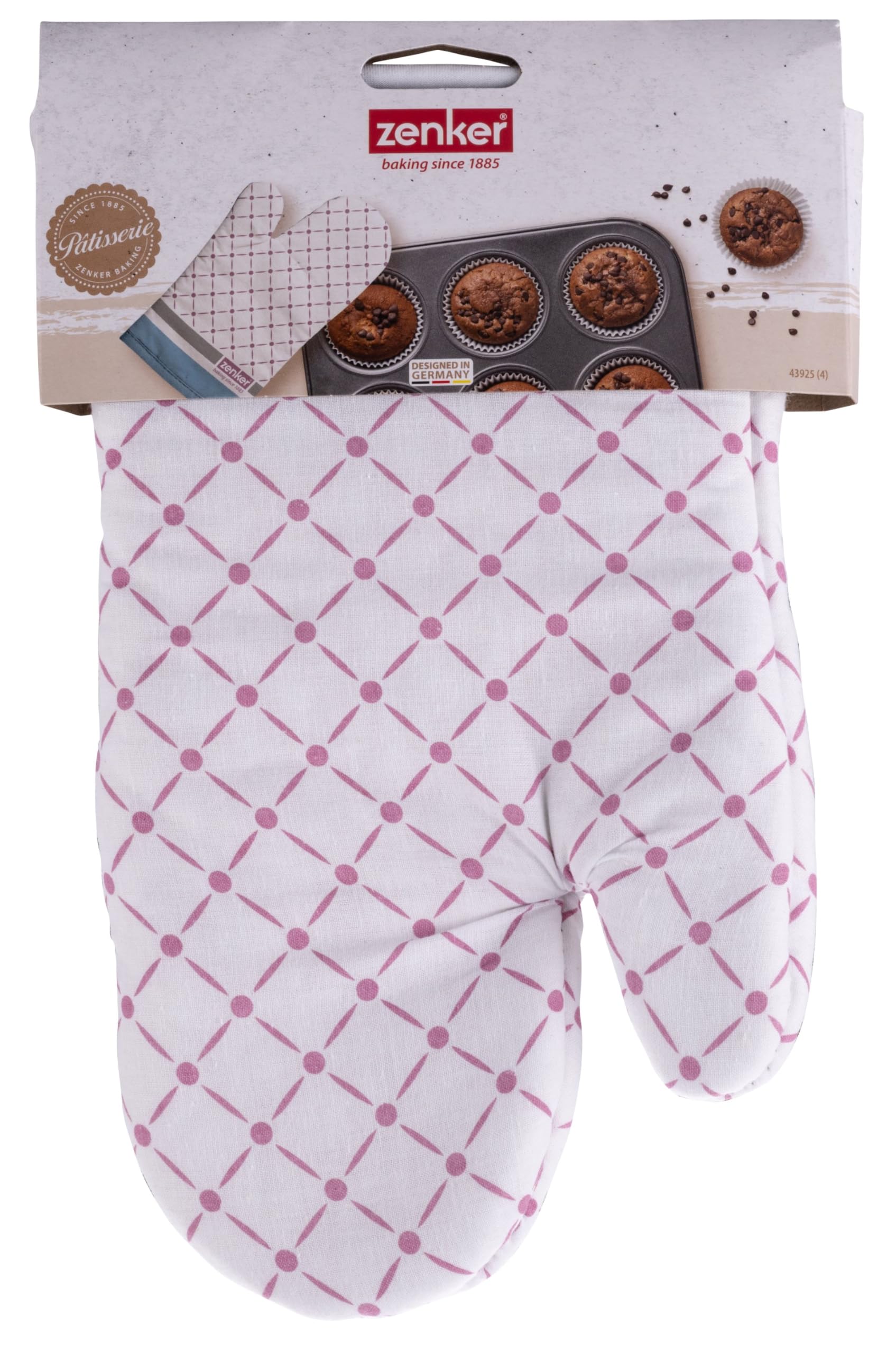 zenker-patisserie-gant-four-coton-28x18-cm-43925 image 2