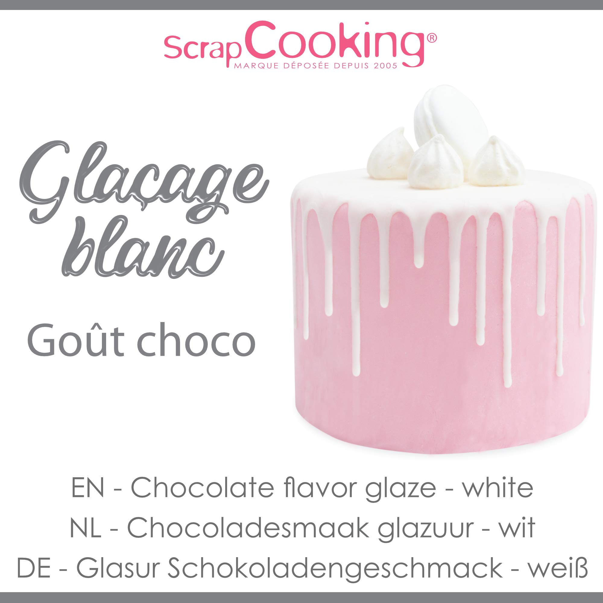 scrapcooking-ingr-dients-gla-age-blanc-chocolat-130-g image 2