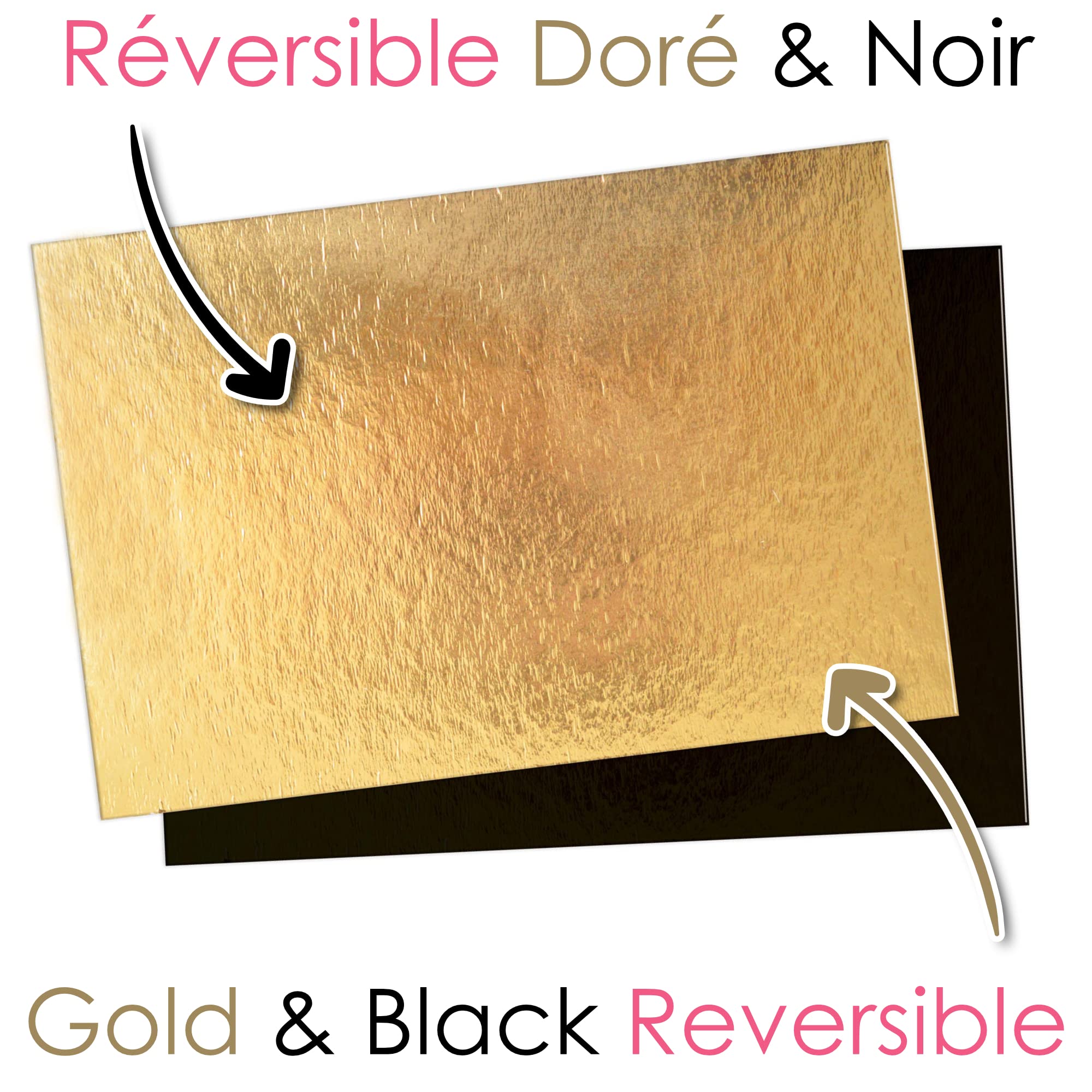 scrapcooking-mat-riel-5197-support-g-teau-30x20-cm-dor-noir-x5 image 4