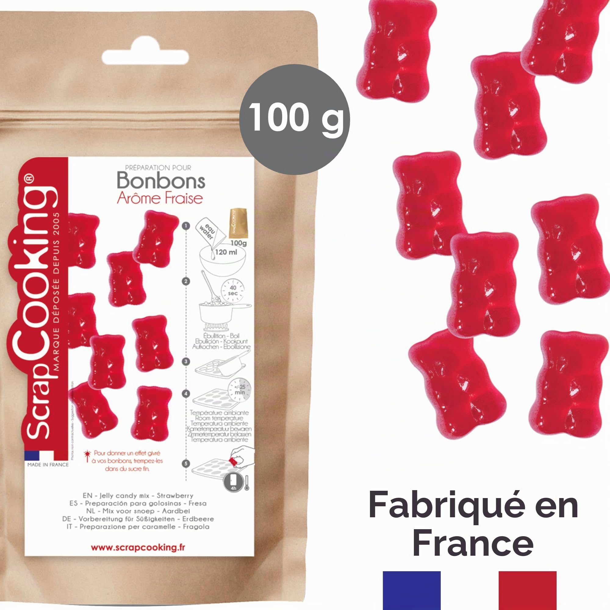 scrapcooking-ingr-dients-pr-paration-bonbons-fraise-100-g-ar-me-naturel image 5