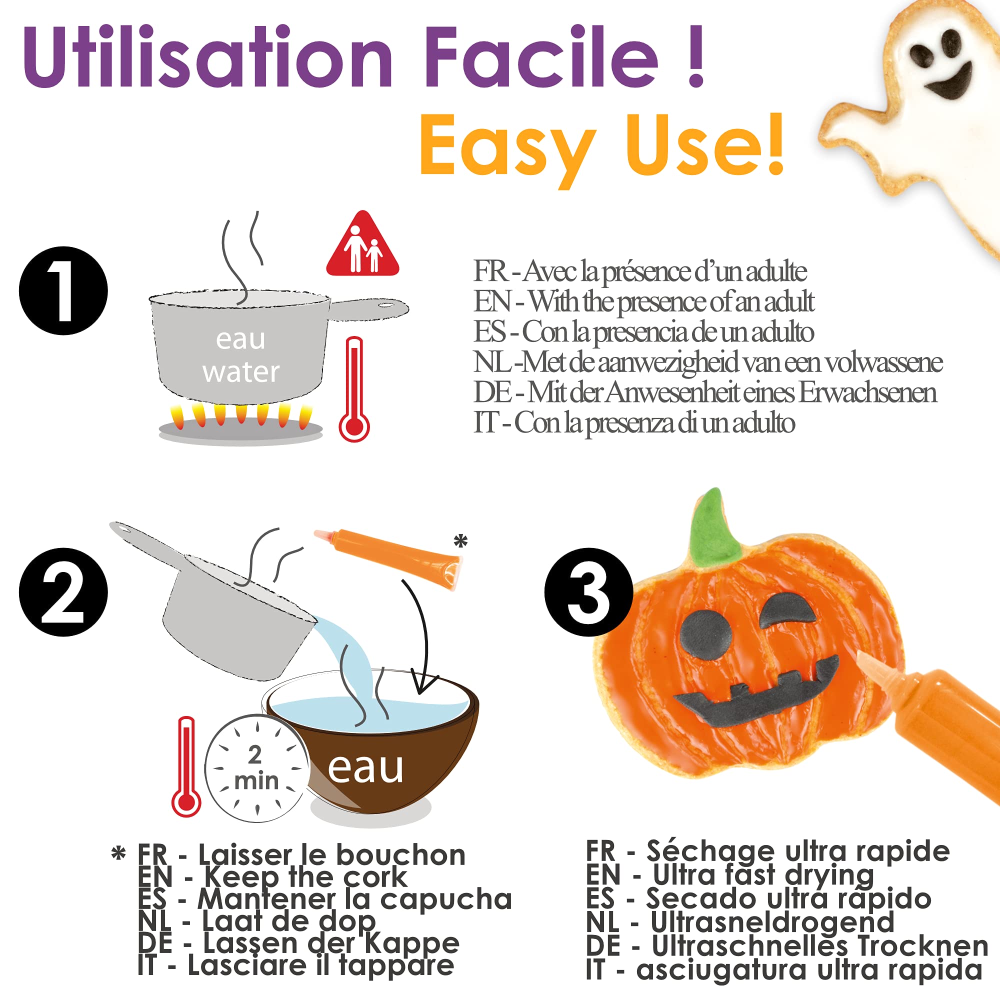 scrap-cooking-d-corations-4-stylos-choco-halloween-4x25-g image 6