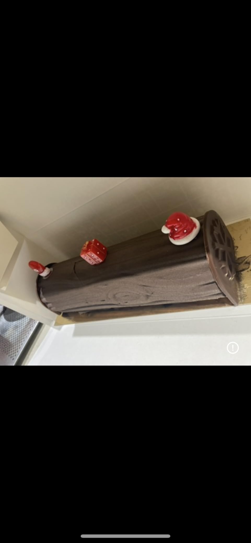 Joli sur la bûche