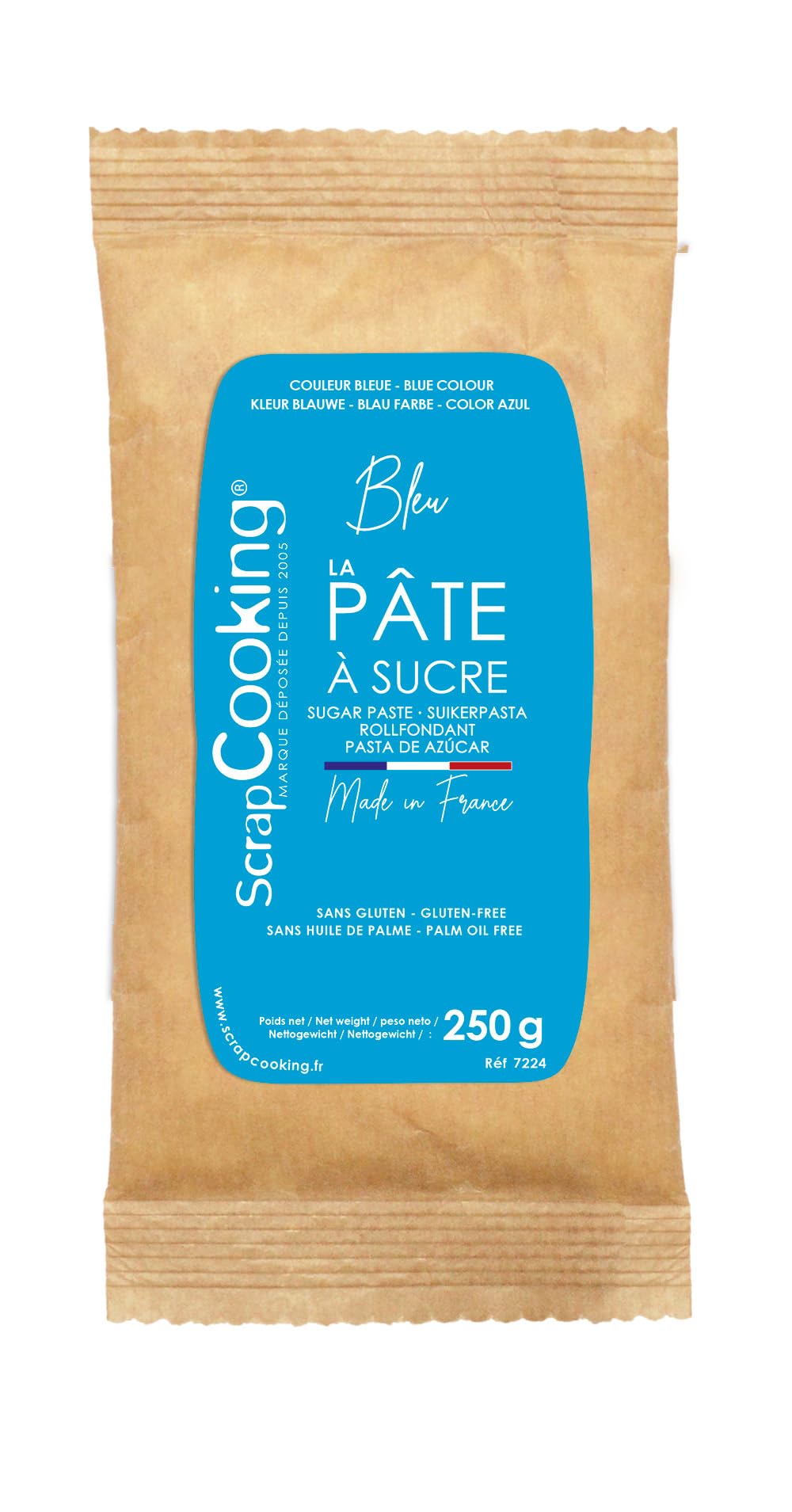 scrapcooking-p-tes-sucre-7224-p-te-sucre-bleue-250g image 1
