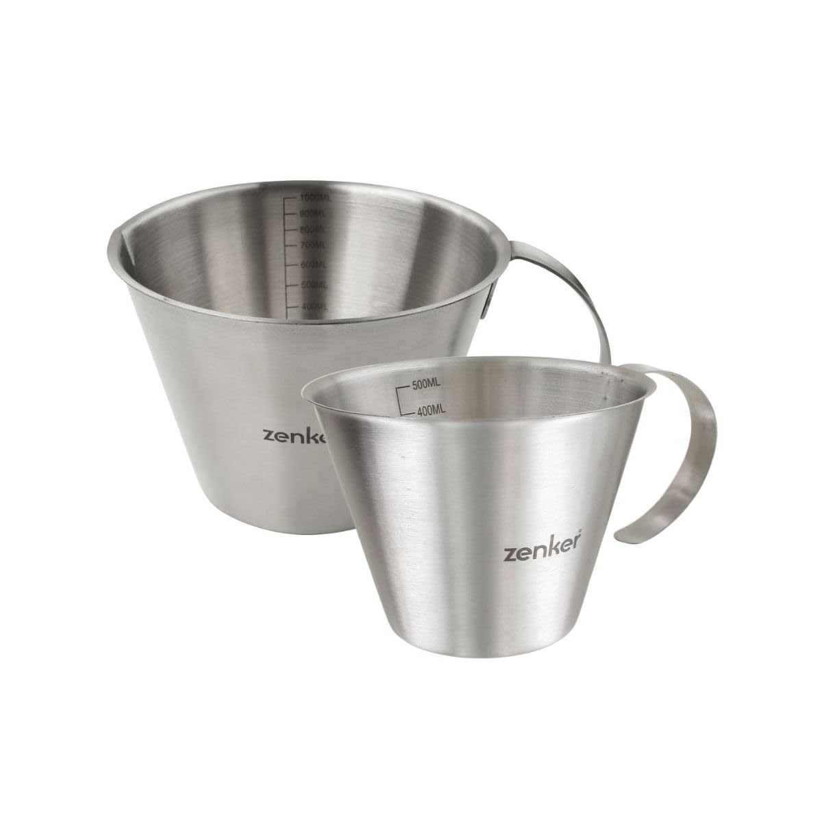 zenker-patisserie-9918850-lot-2-verres-doseurs-inox image 1
