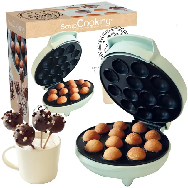 scrapcooking-3893-machine-cakepops-blanc-12-pi-ces-700-w image 1