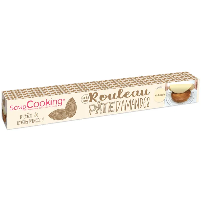 scrapcooking-p-tes-sucre-7650-p-te-amandes-naturelle-300-g-36-cm image 1