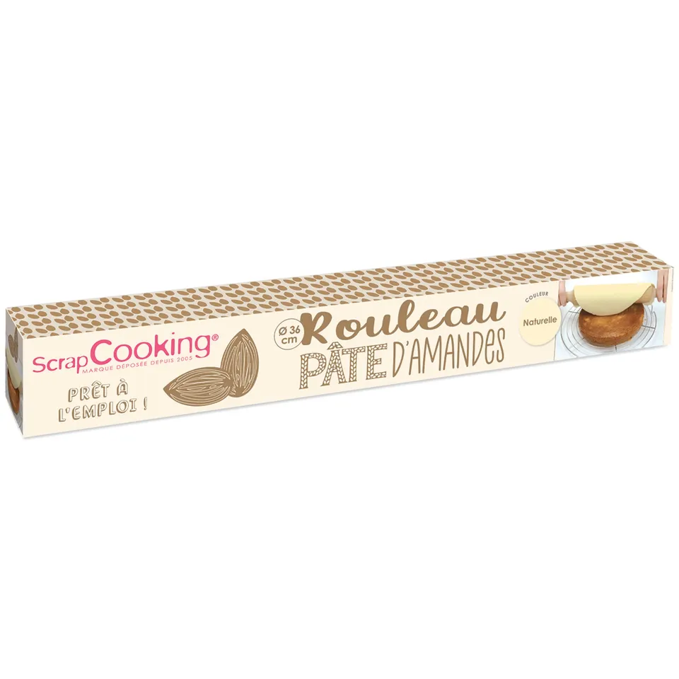 scrapcooking-p-tes-sucre-7650-p-te-amandes-naturelle-300-g-36-cm image 1