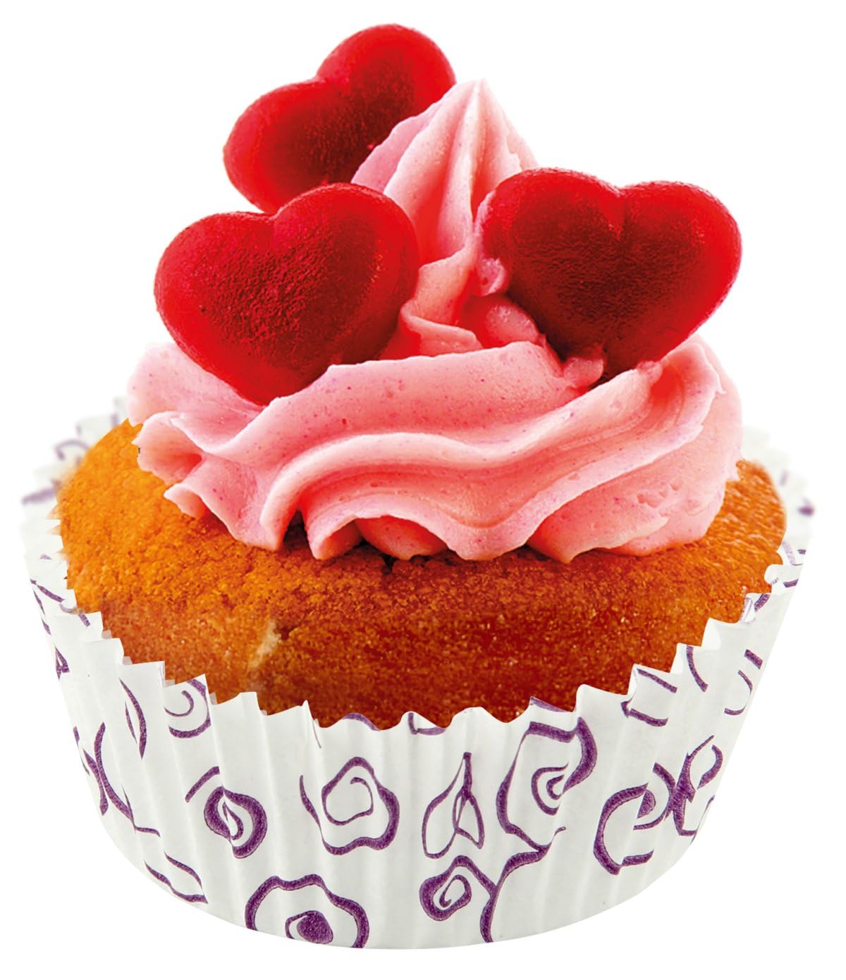 zenker-happy-cupcakes-moules-papier-floral-50-pcs-7x5x3-cm image 5