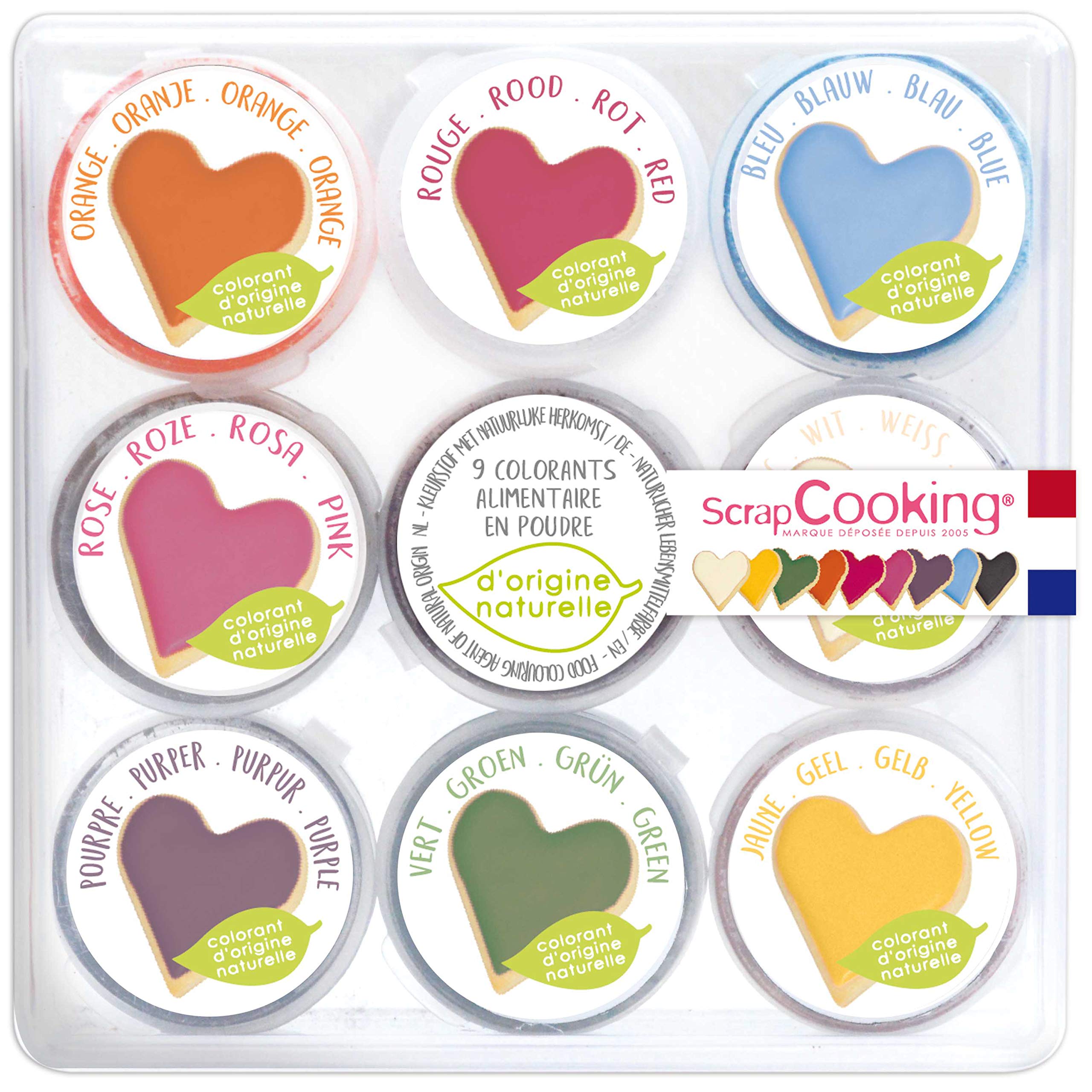 scrap-cooking-colorants-alimentaires-poudre-9-couleurs-naturelles image 1