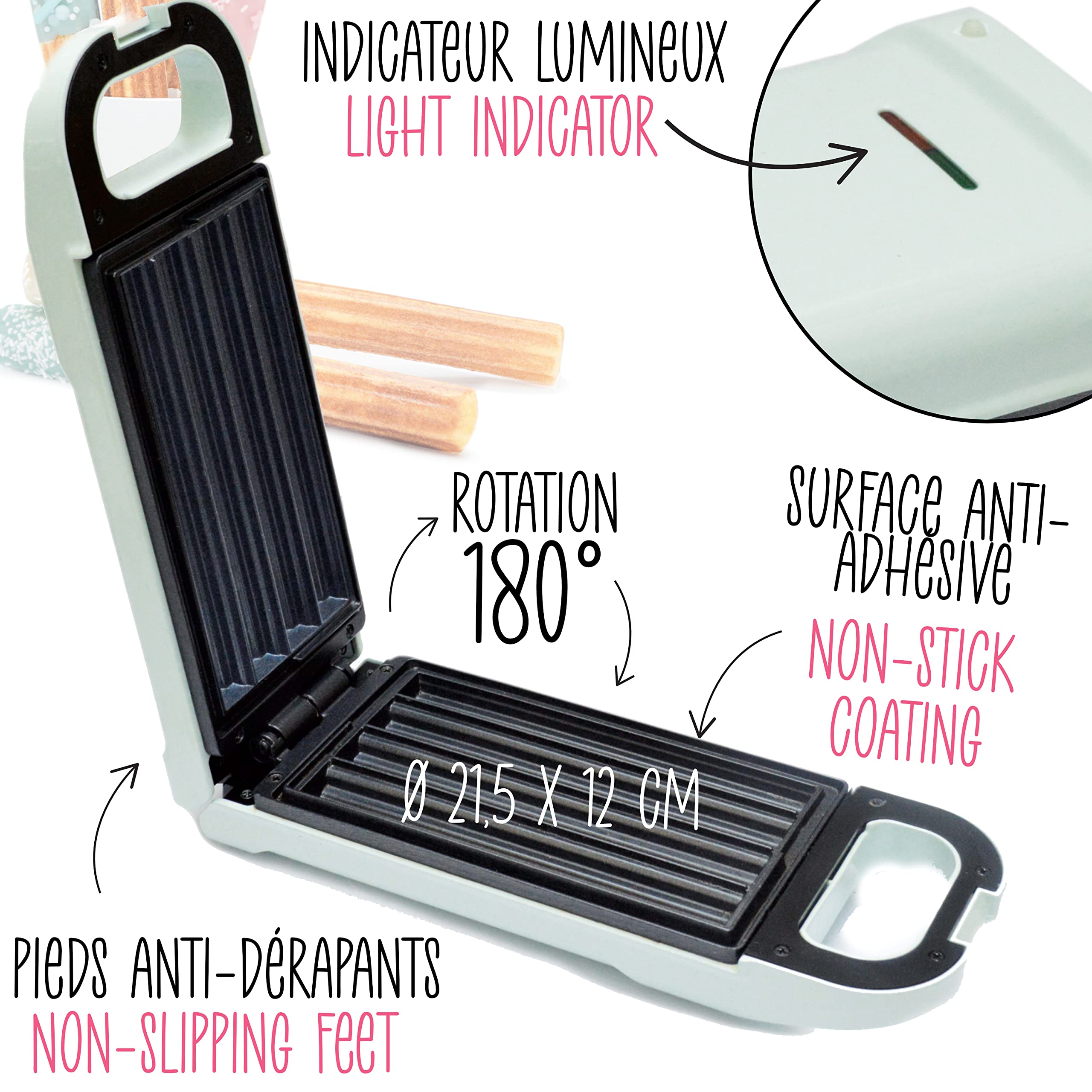 scrapcooking-3888-churros-factory-machine-churros-verte image 4