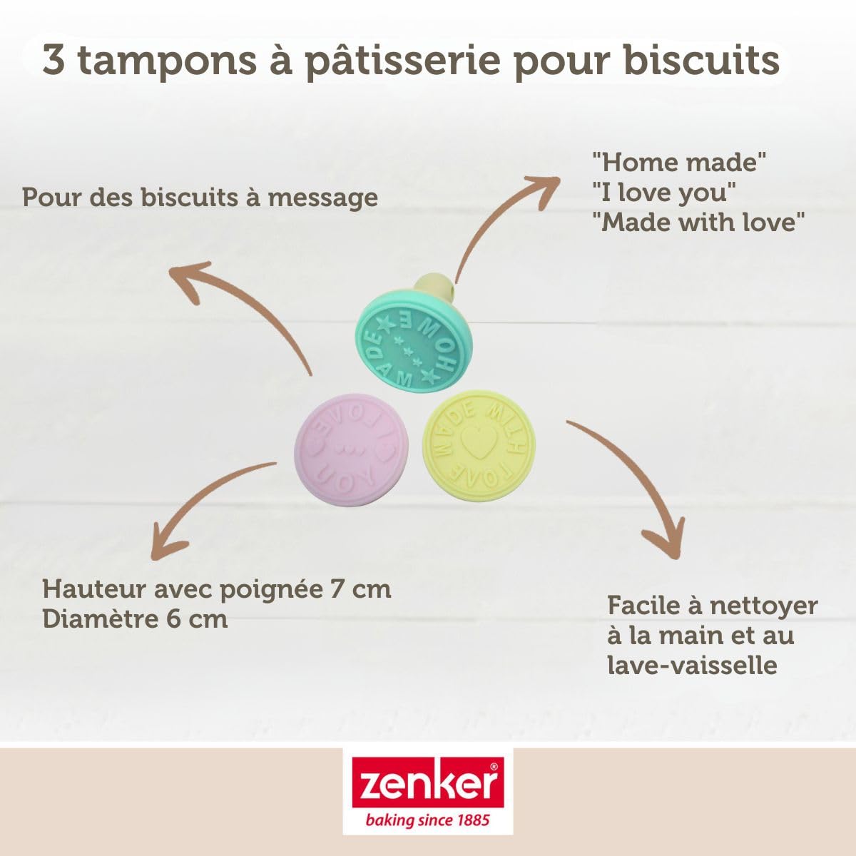 zenker-special-creative-9926150-tampons-biscuits-message-lot-de-3 image 4