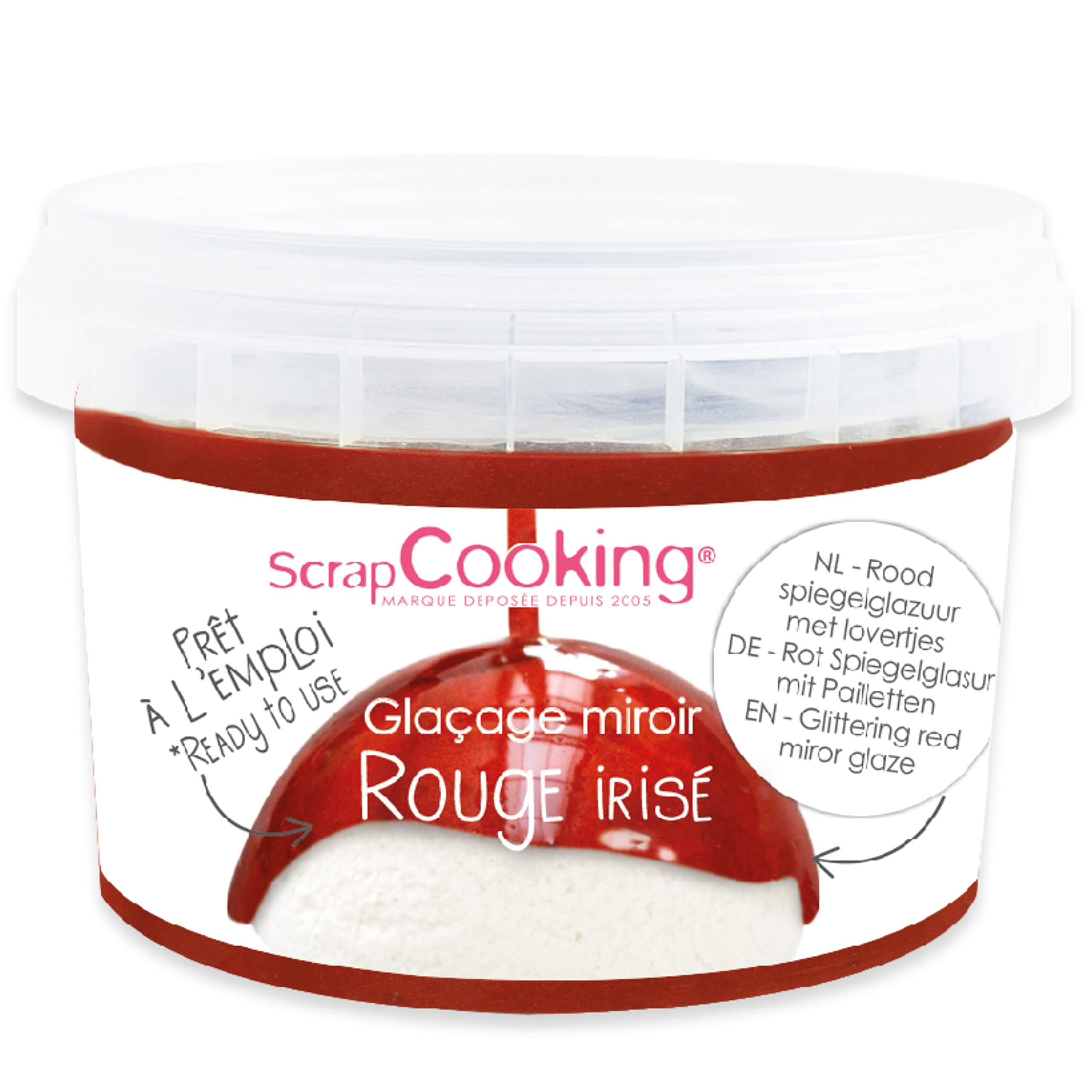 scrapcooking-ingr-dients-4656-mix-gla-age-miroir-rouge-iris-300-g image 1