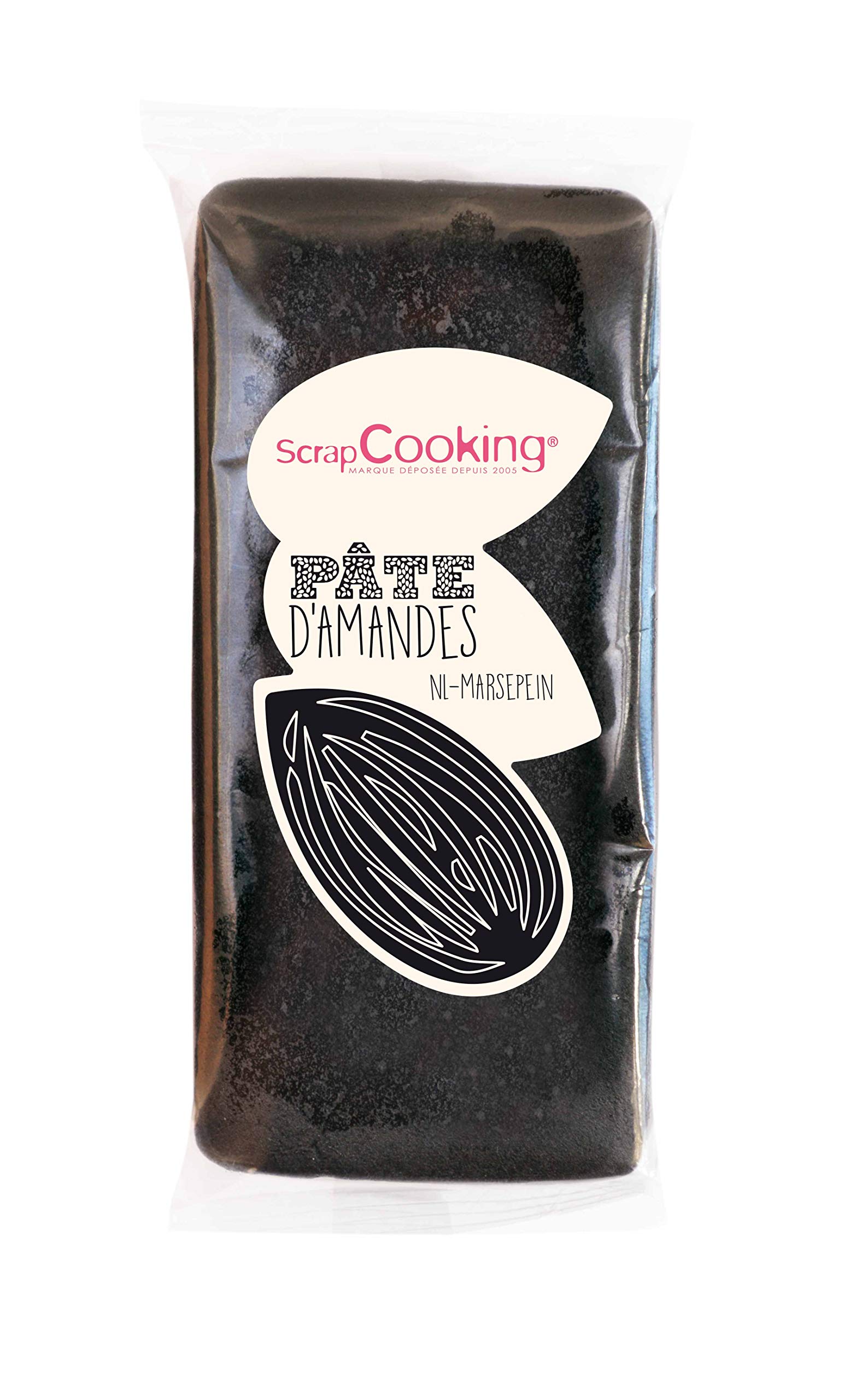 scrapcooking-p-tes-sucre-p-te-amande-noire-200-g image 1