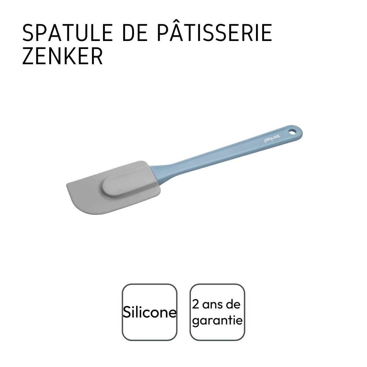 zenker-black-metallic-spatule-silicone-bleue-26-5-cm image 4