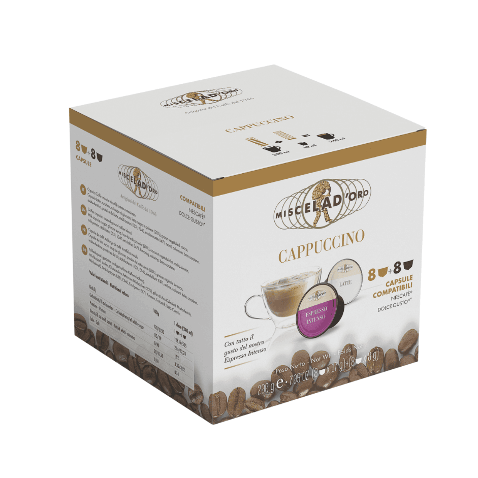 miscelad-oro-cappuccino-capsules-dolce-gusto-compatibles-16-pcs image 1