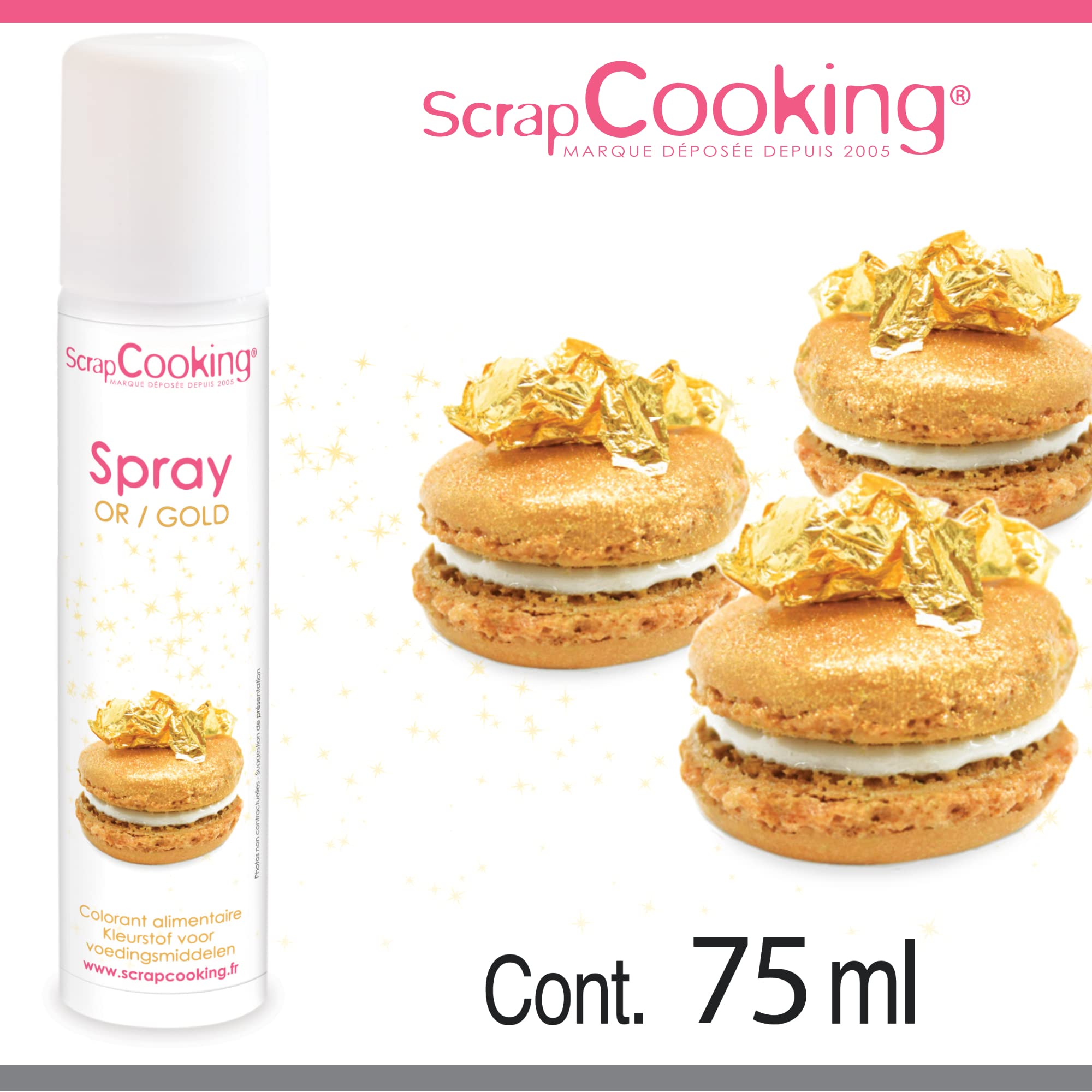 scrapcooking-colorants-spray-or-75-ml-surface-comestible image 6