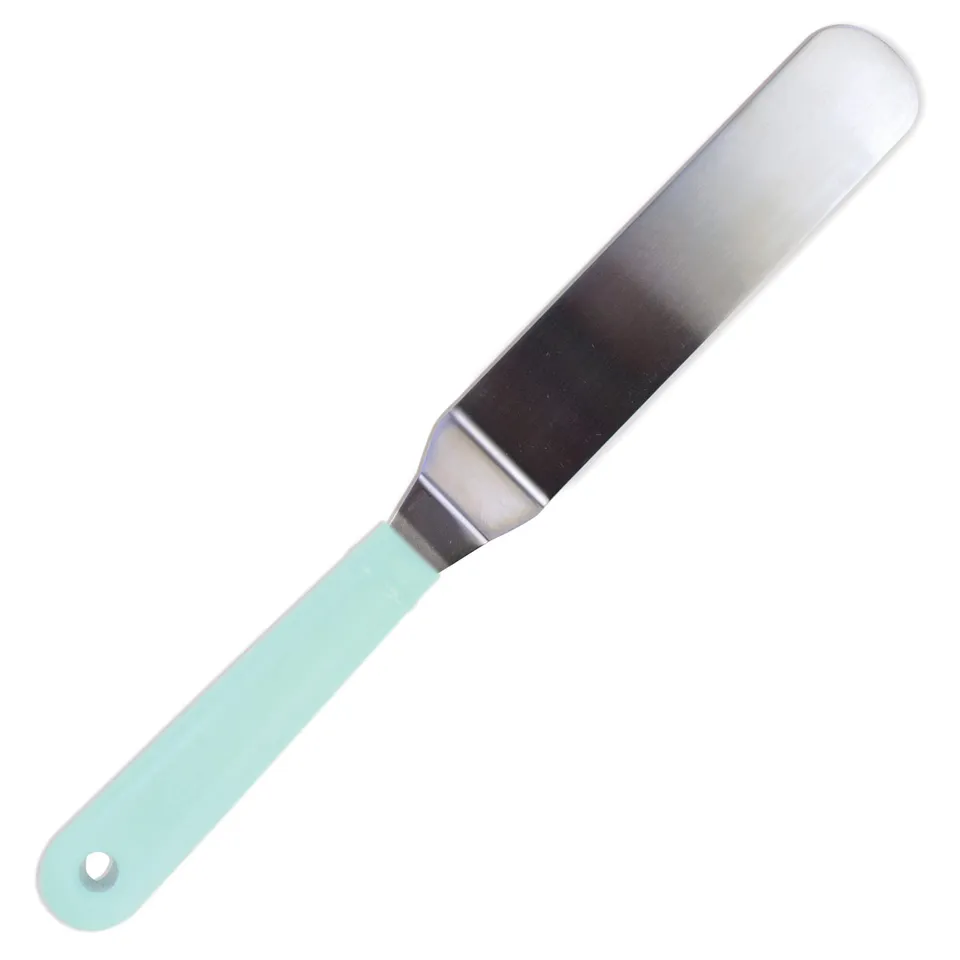scrapcooking-mat-riel-5177-spatule-coud-e-inox-29-cm-vert-d-eau image 1
