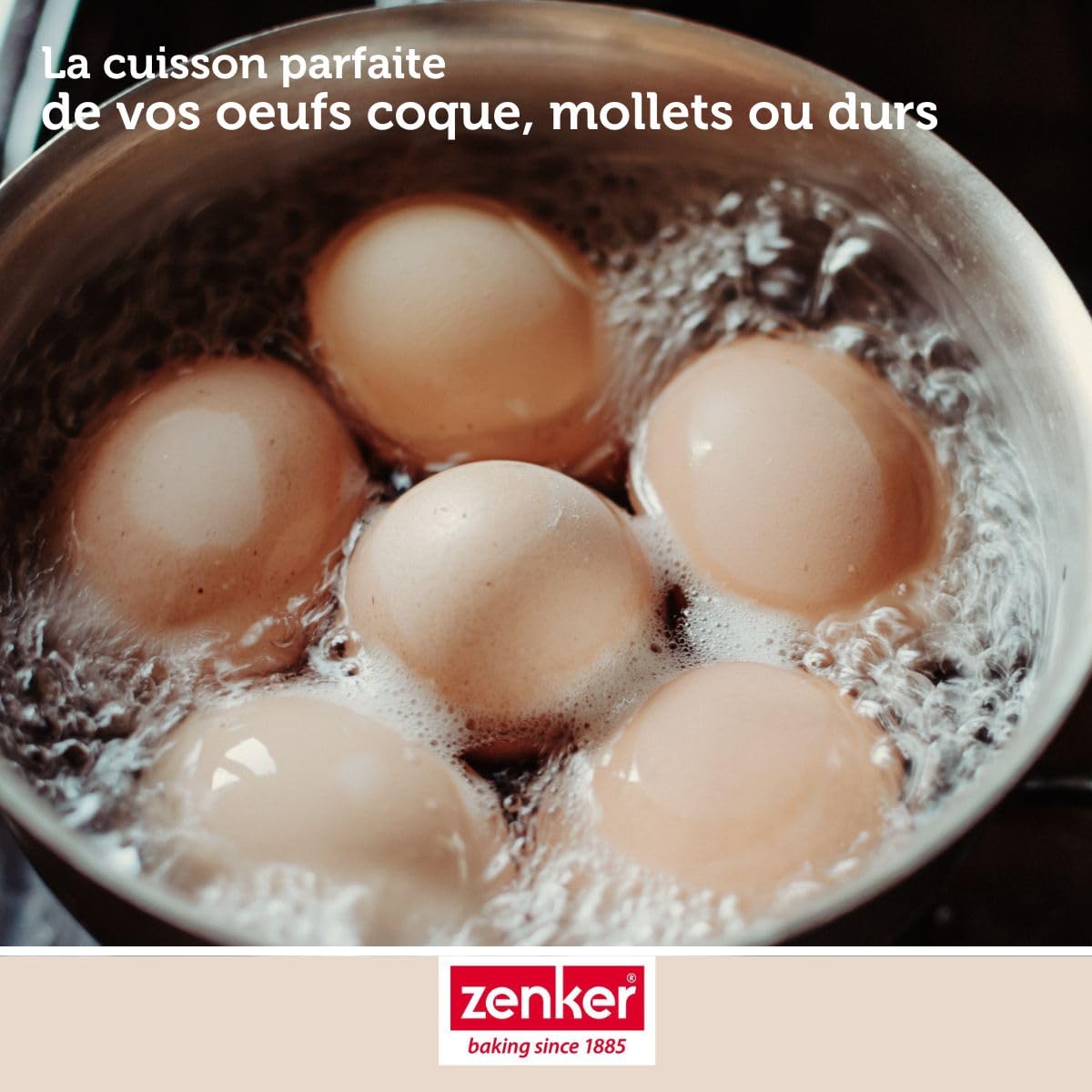 zenker-patisserie-minuteur-m-canique-magn-tique-inox-60-min-41936 image 4