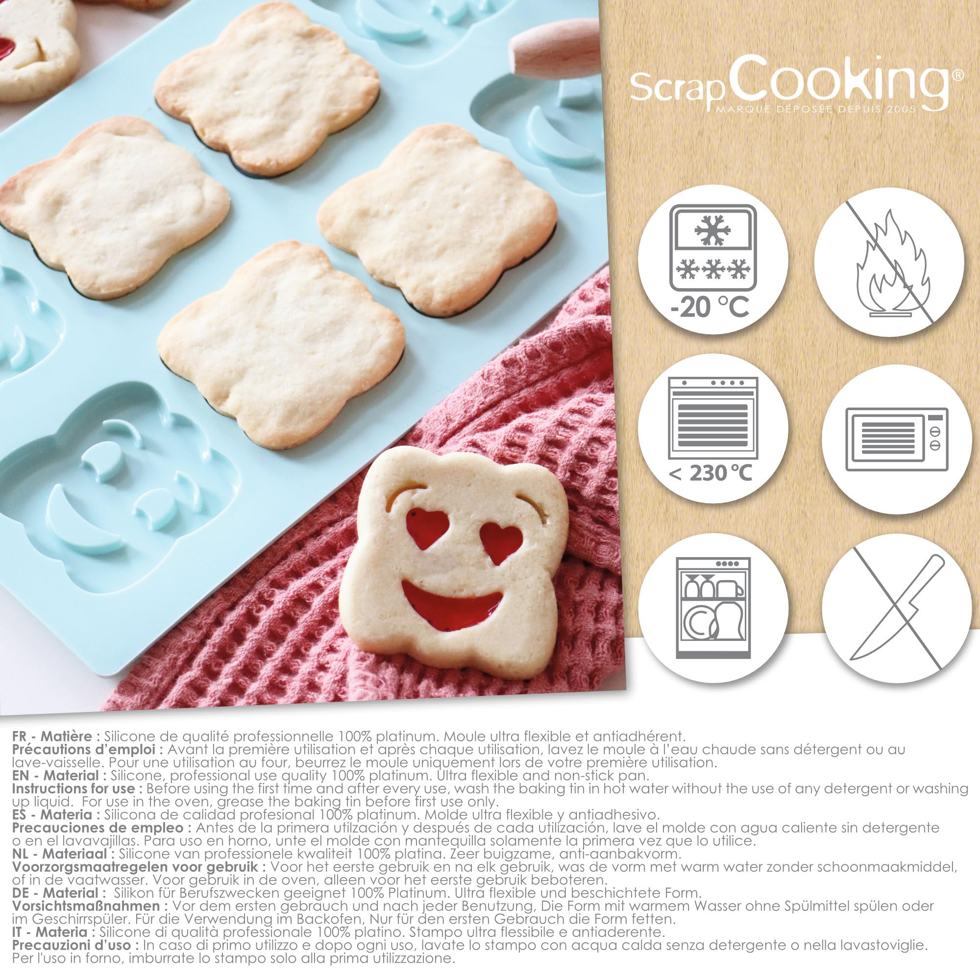 scrapcooking-moules-3186-moule-silicone-biscuits-8-formes image 6