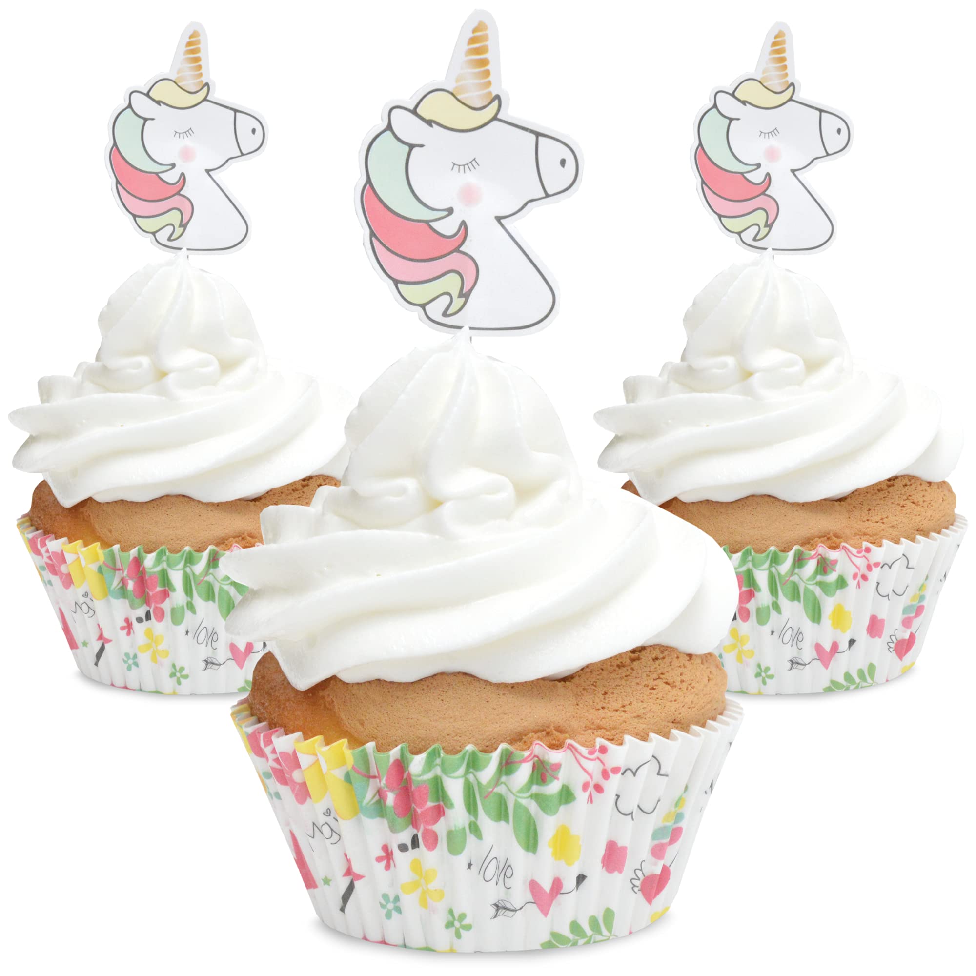 scrapcooking-d-corations-kit-5053-cupcakes-licorne-24-24 image 1