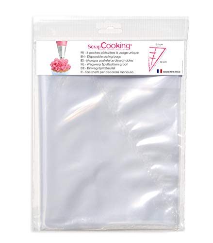 scrap-cooking-5014-lot-6-poches-douille-jetables-polypropyl-ne image 2