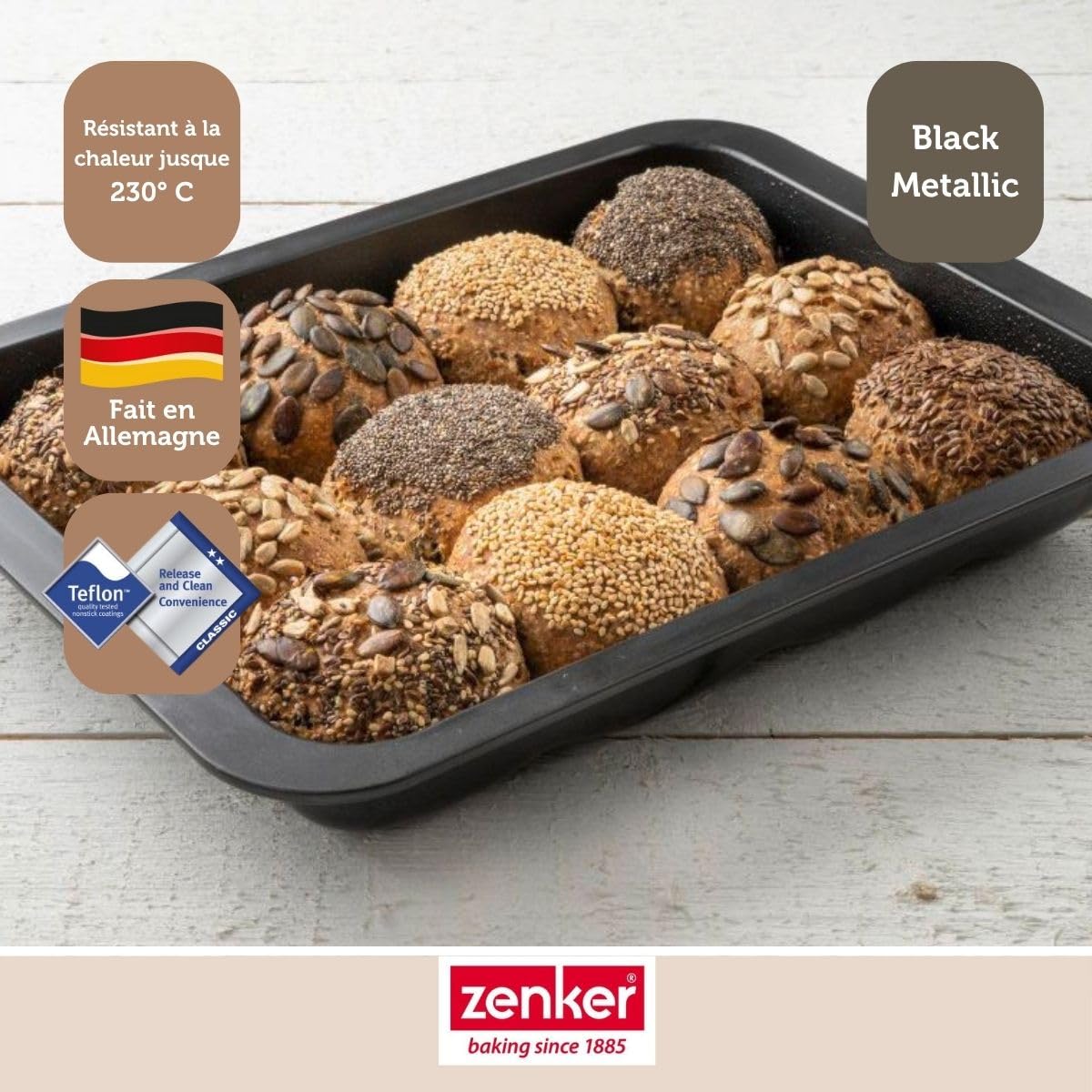 zenker-dein-brot-6517-moule-pain-acier-12-petits-pains image 6