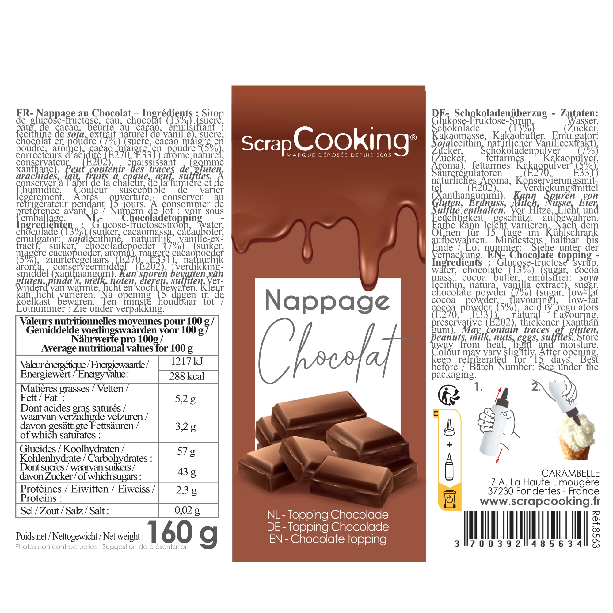 scrapcooking-ingr-dients-nappage-chocolat-8563-topping-160-g image 3