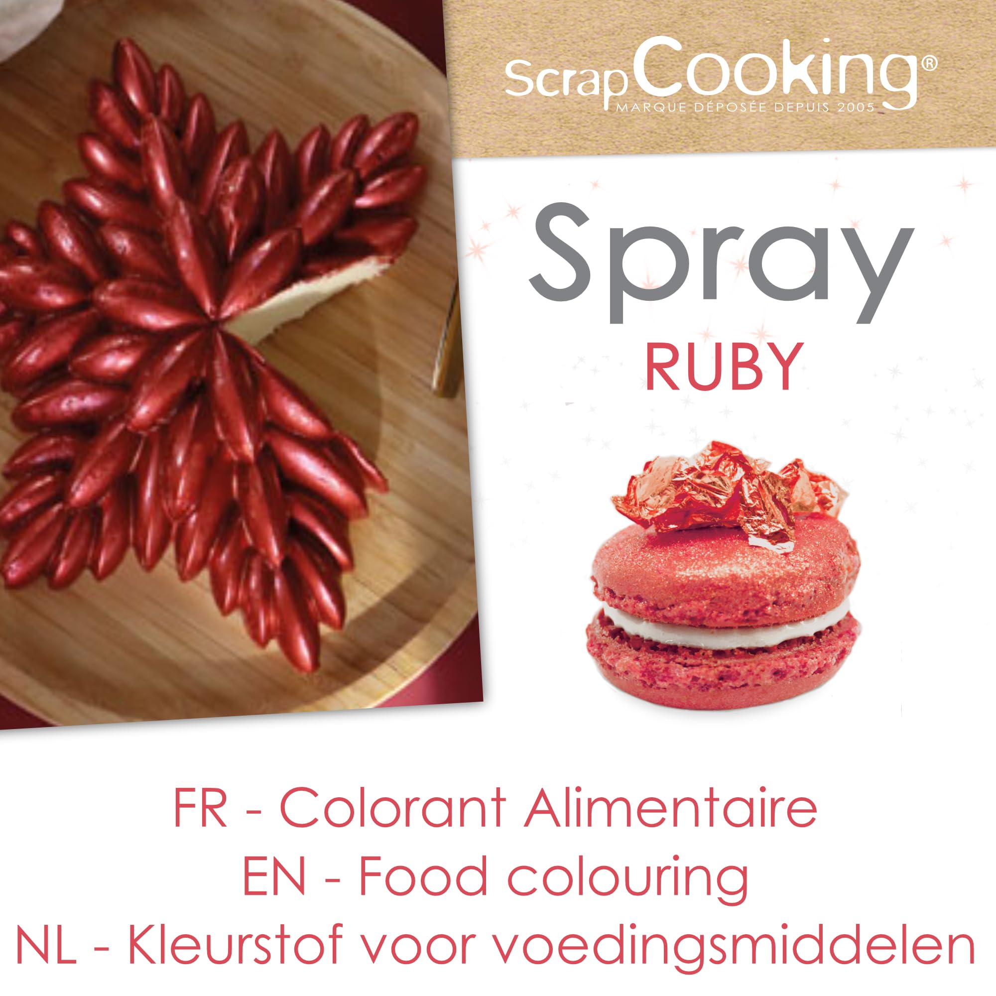 scrapcooking-4294-spray-colorant-rubis-rose-iris-75-ml image 2