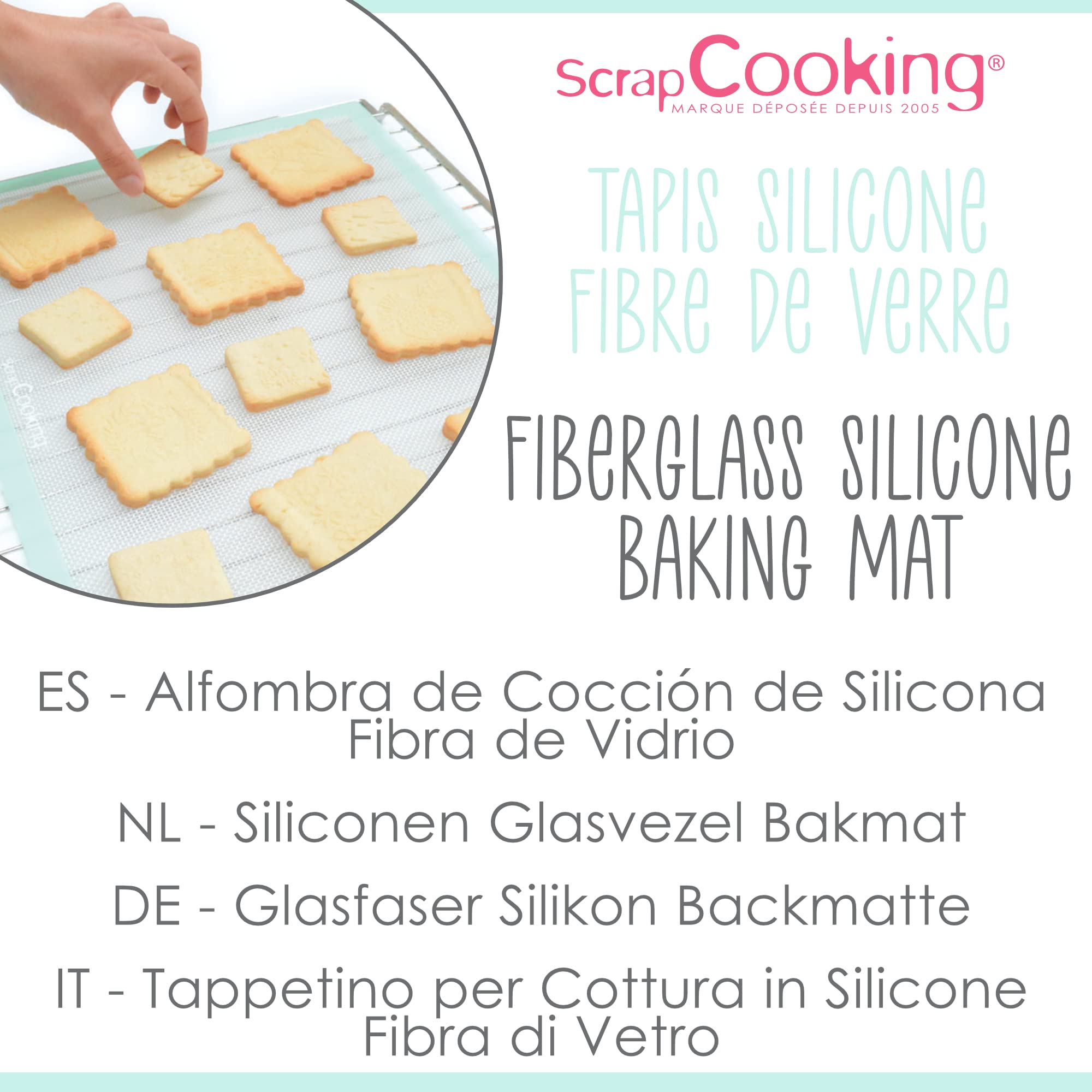 scrapcooking-mat-riel-3179-tapis-cuisson-silicone-perfor-30x40-cm image 2