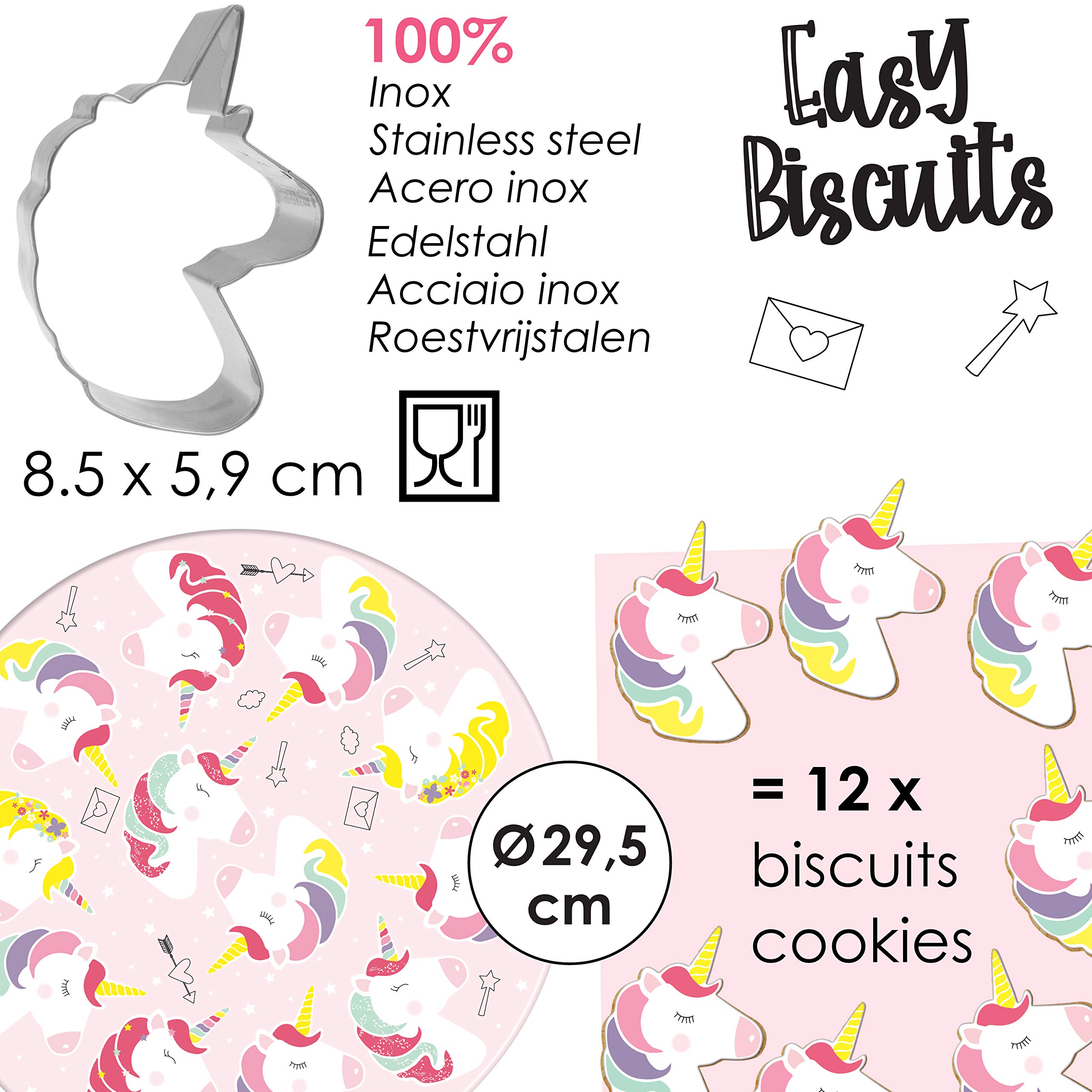 scrapcooking-kit-p-tisserie-easy-biscuits-licorne-7293-12-biscuits image 4