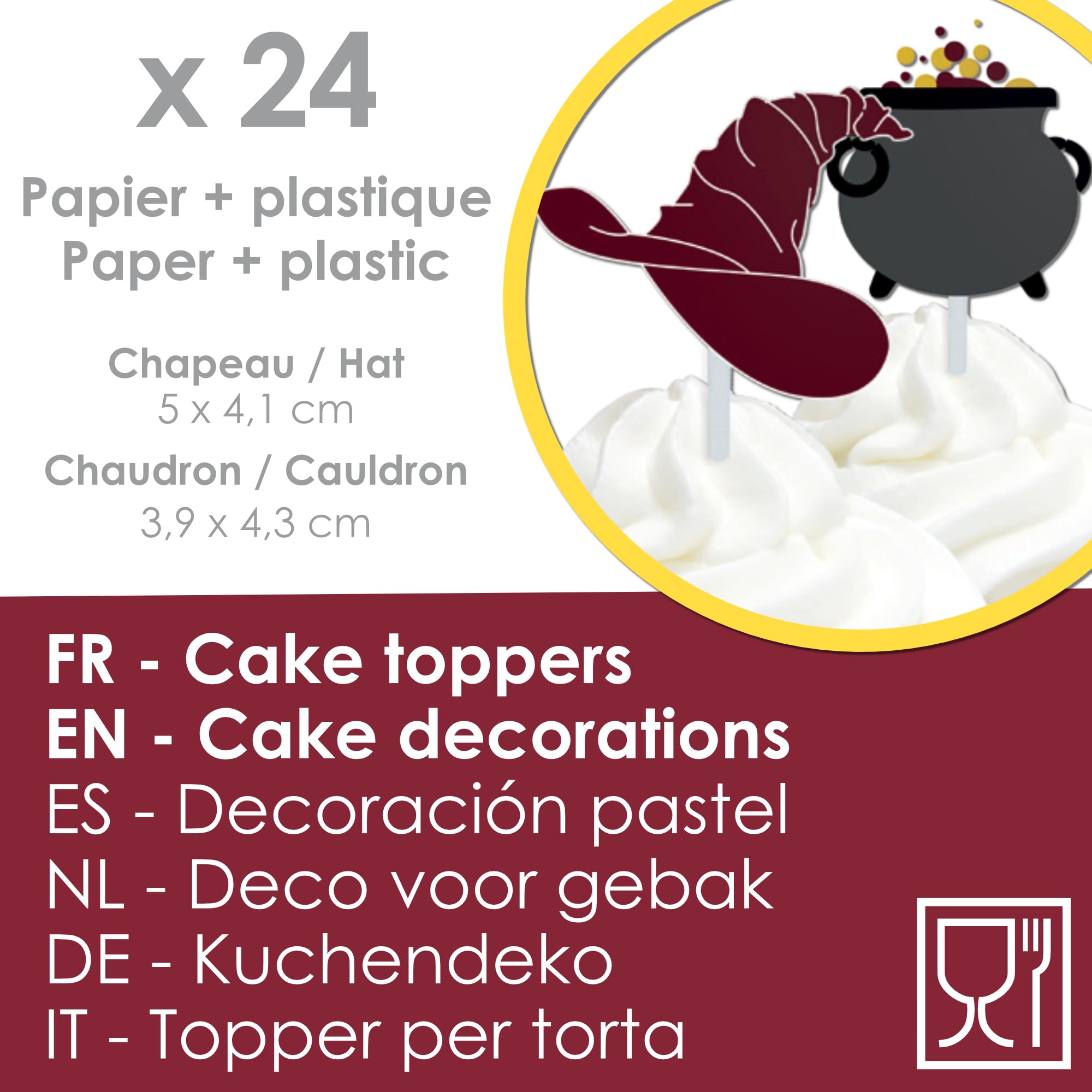 scrapcooking-d-corations-set-24-caissettes-toppers-cupcakes-sorcier image 6