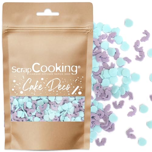 scrap-cooking-d-corations-d-cors-sucr-s-sir-ne-55-g-turquoise-mauve image 5