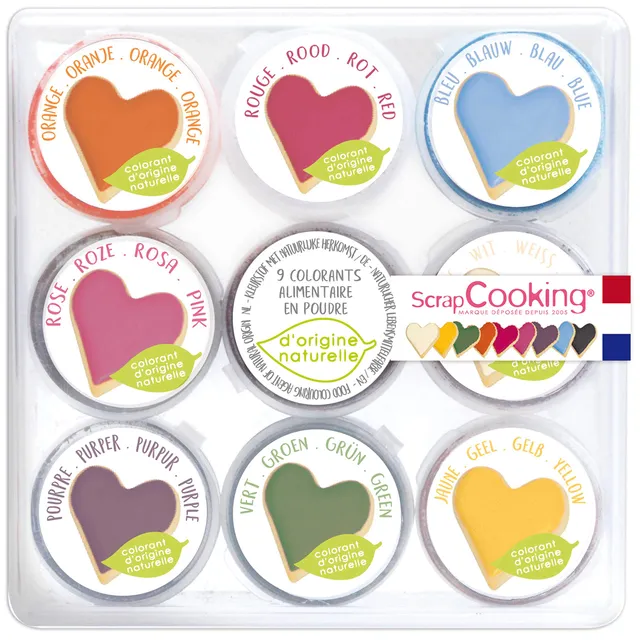 scrap-cooking-colorants-alimentaires-poudre-9-couleurs-naturelles image 1