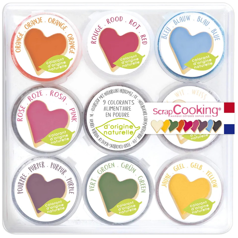 scrap-cooking-colorants-alimentaires-poudre-9-couleurs-naturelles image 1