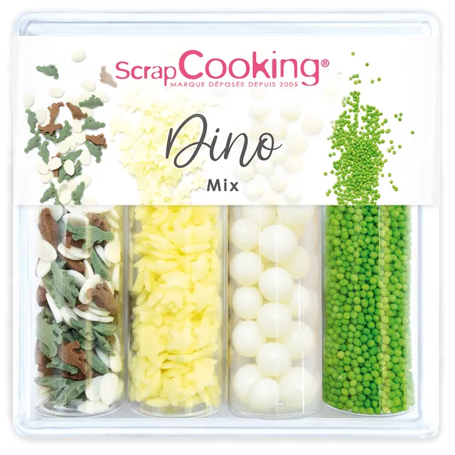 scrapcooking-d-corations-7527-d-cors-sucr-s-dino-mix-61g image 1