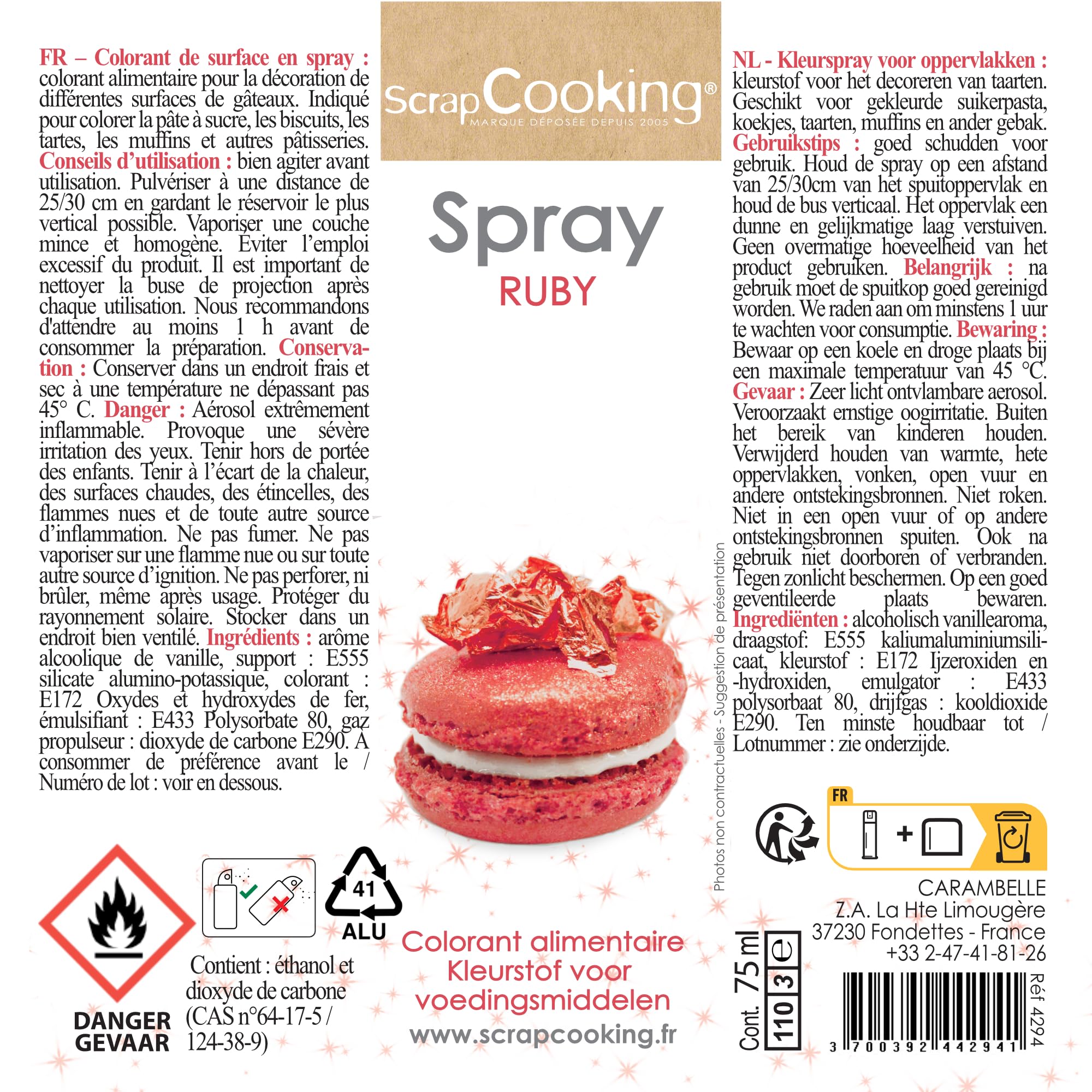 scrapcooking-4294-spray-colorant-rubis-rose-iris-75-ml image 6