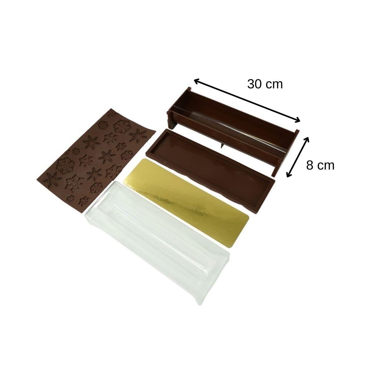 zenker-sparkling-christmas-moule-b-che-flocons-30-cm image 3