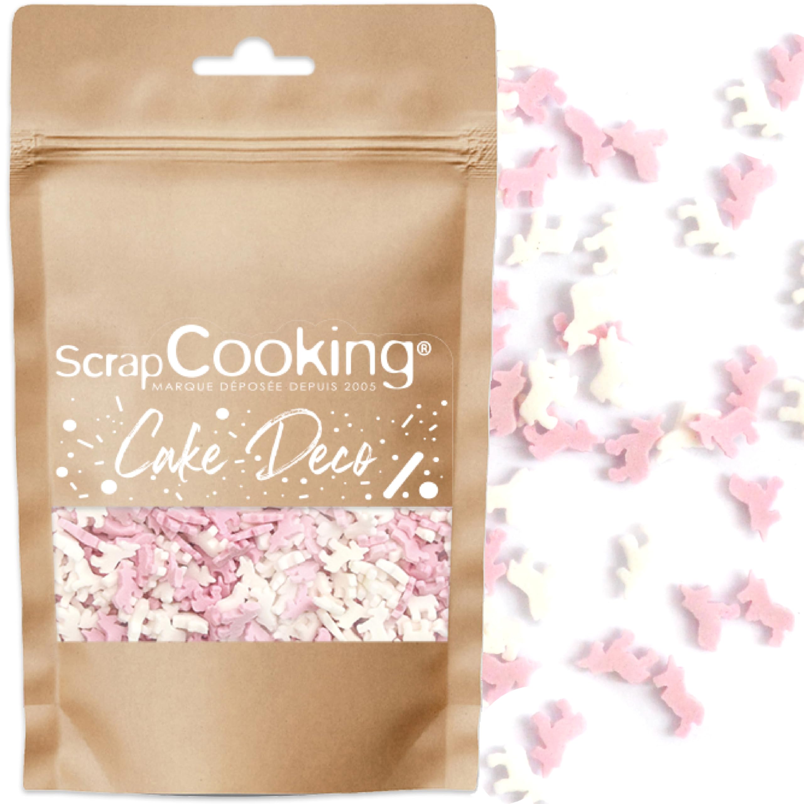 scrapcooking-d-cors-sucr-s-licorne-50-g-pour-g-teaux image 1