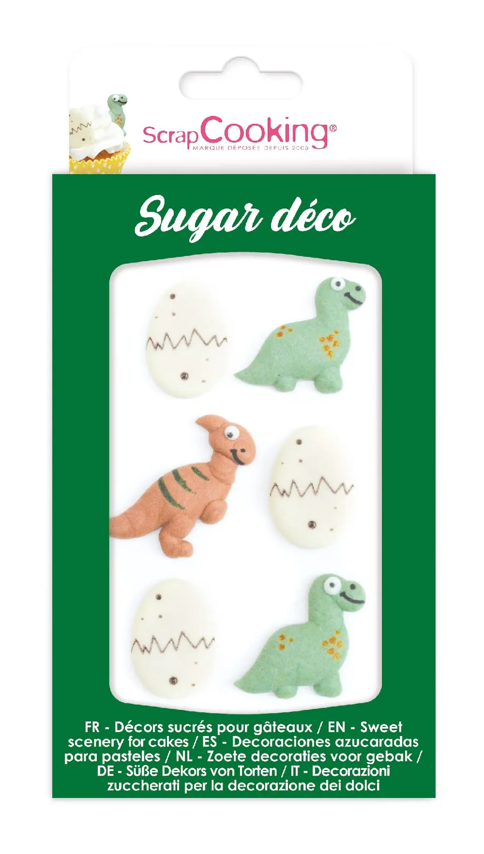 scrapcooking-d-corations-6994-d-cosucres-dinosaures-15-g image 1