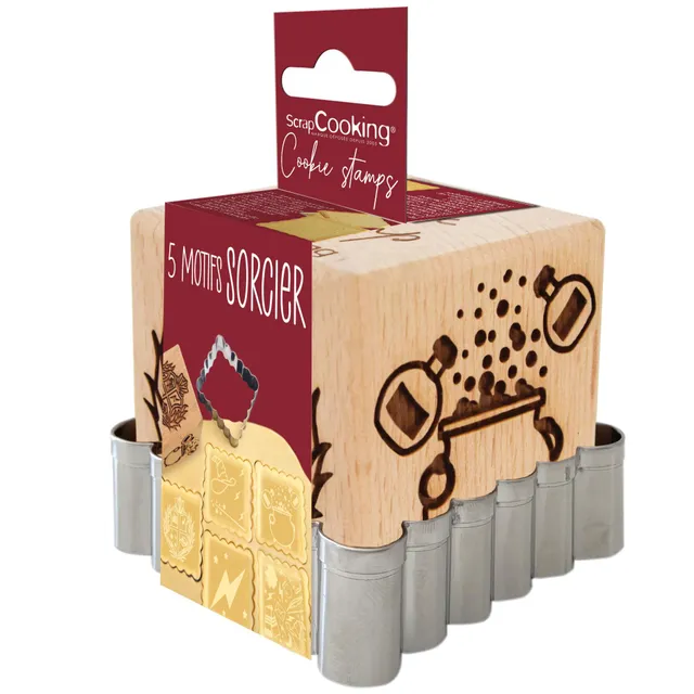 scrapcooking-mat-riel-kit-tampon-biscuit-sorcier-d-coupoir image 1