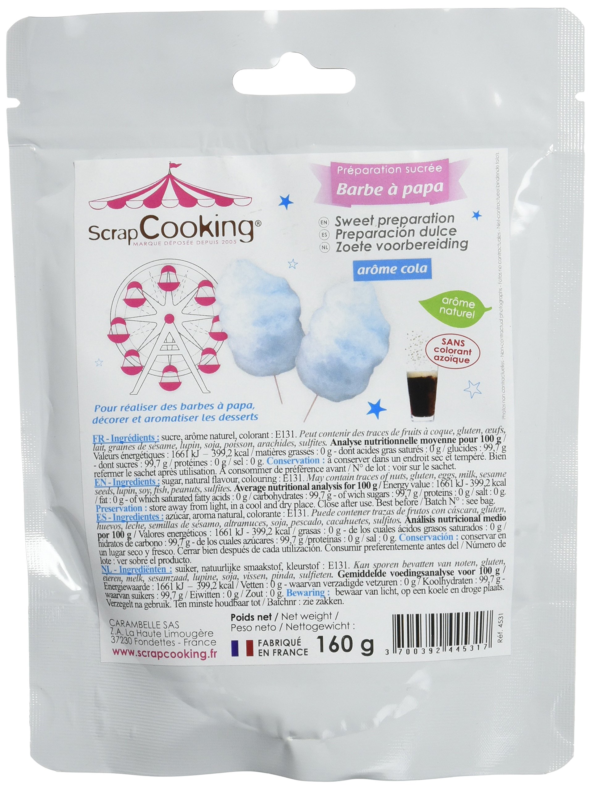 scrapcooking-ingr-dients-sucre-barbe-papa-rose-160g image 4
