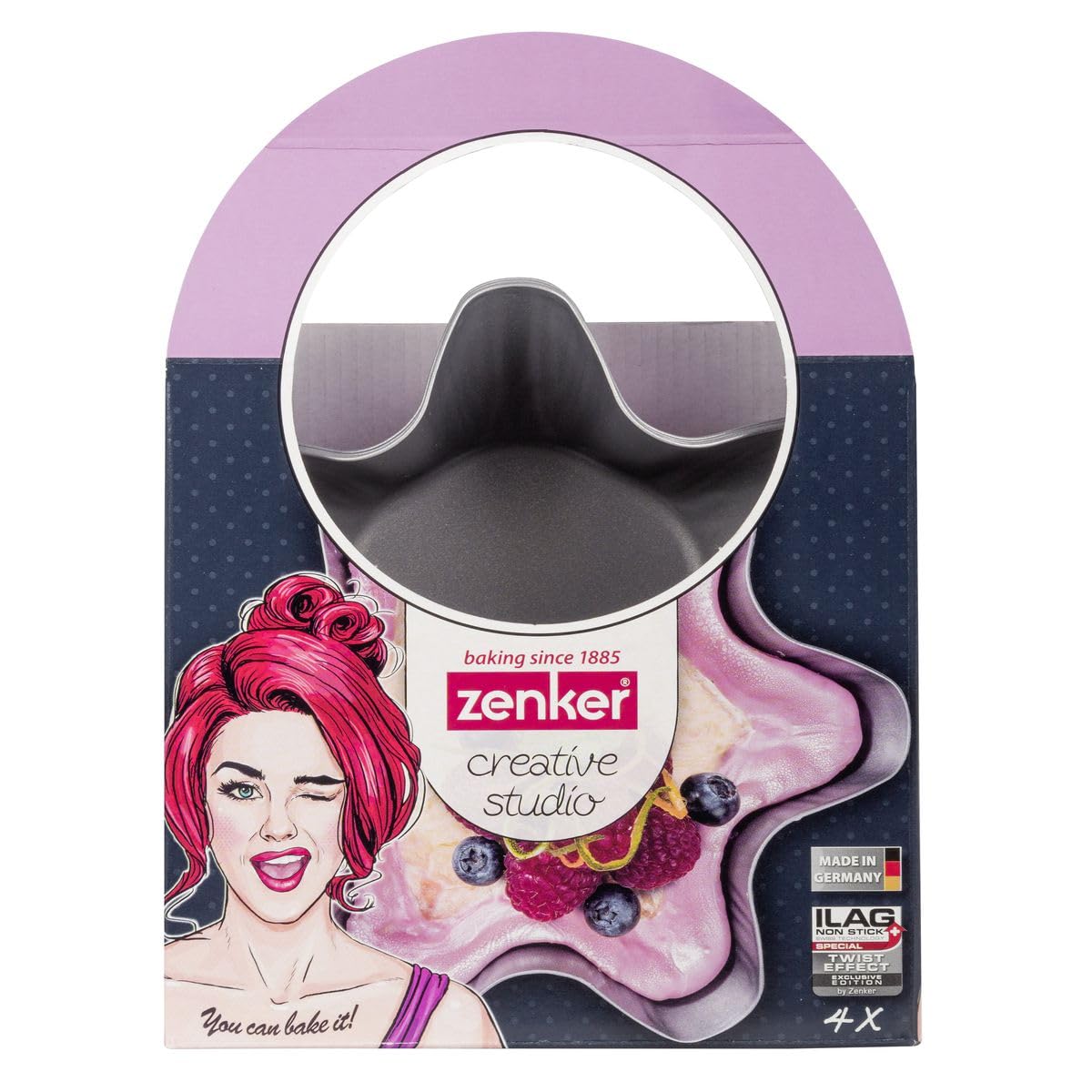 zenker-creative-studio-moules-aum-ni-res-rose-lot-de-4 image 6
