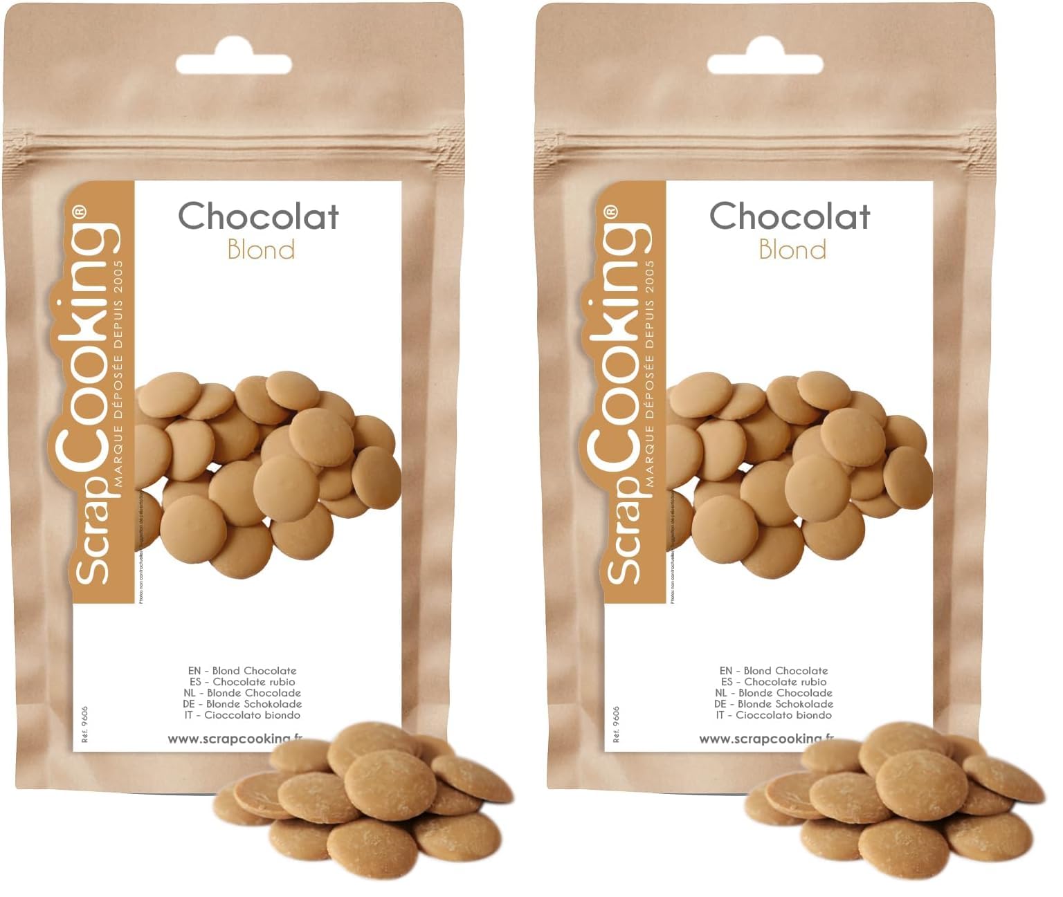 scrapcooking-ingr-dients-palets-chocolat-blond-9606-190-g-caramel image 6