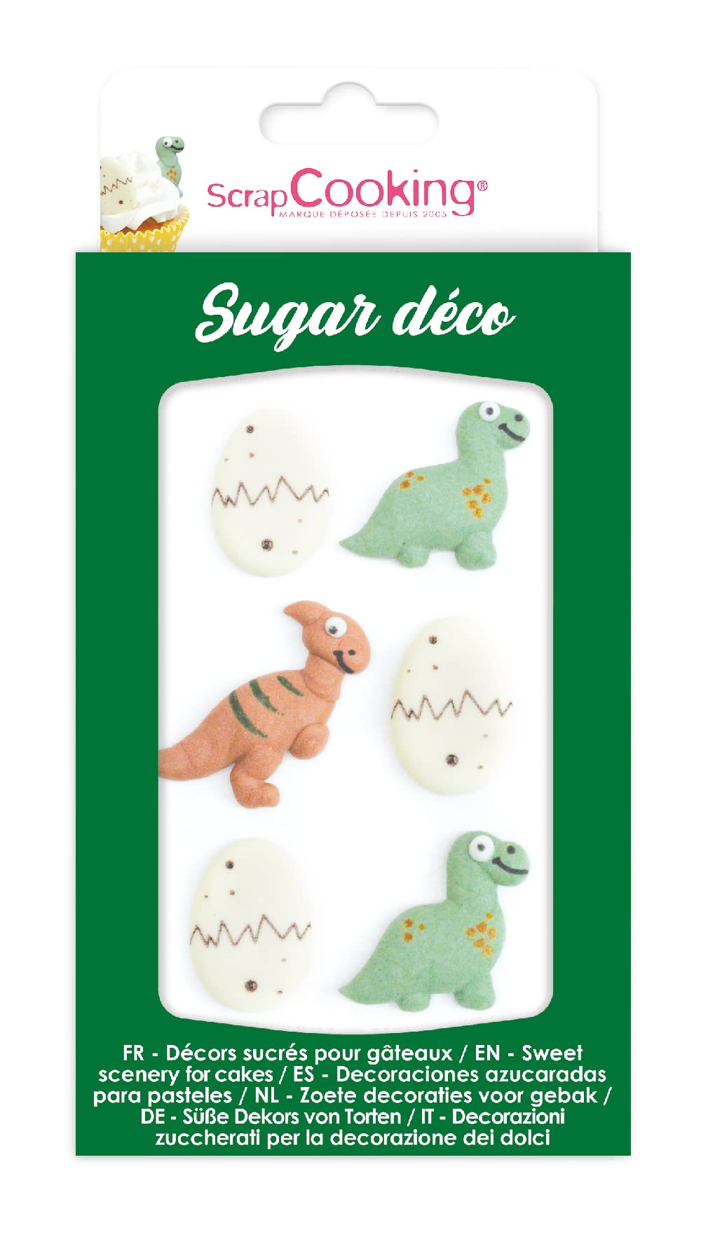 scrapcooking-d-corations-6994-d-cosucres-dinosaures-15-g image 1