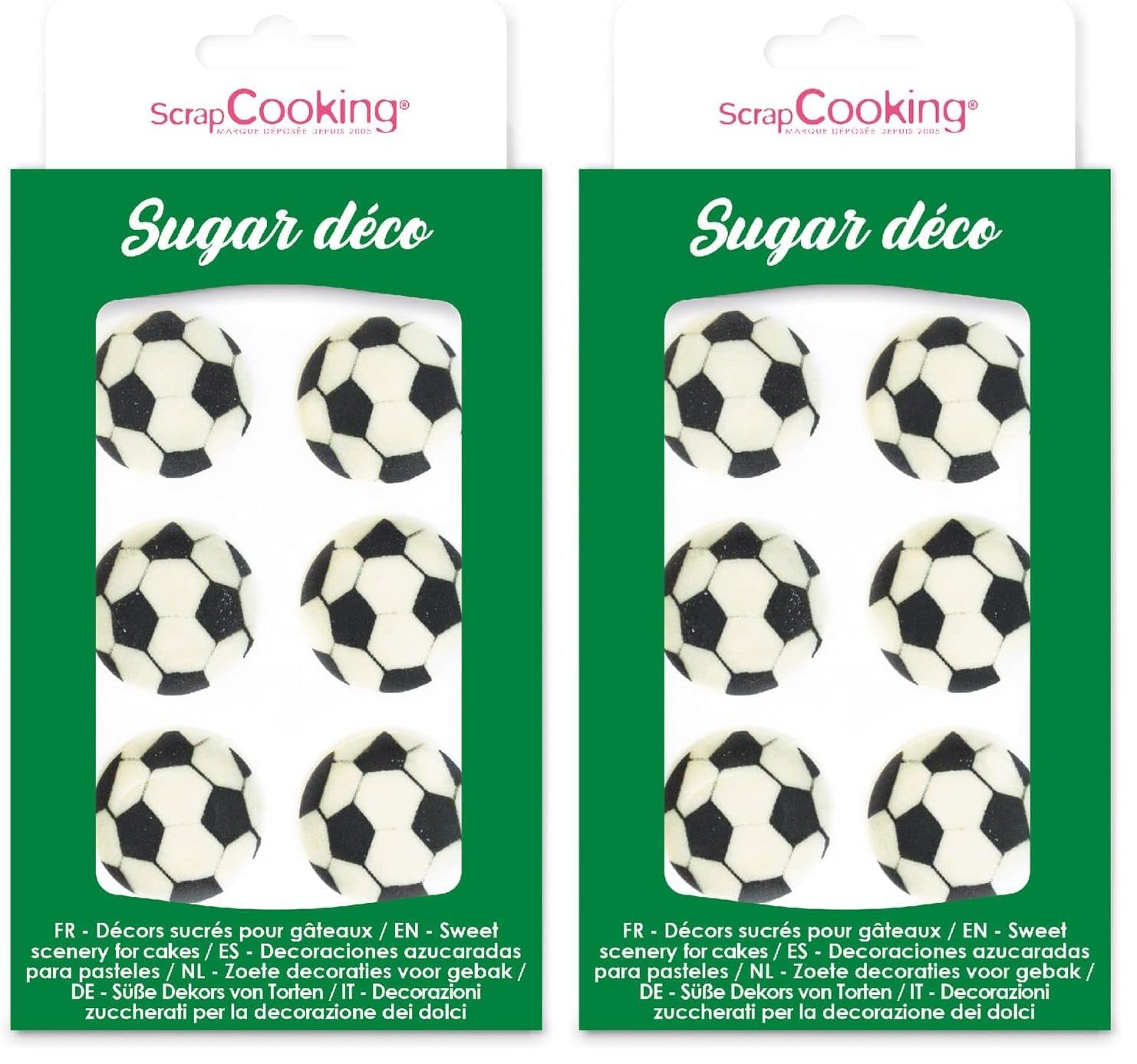 scrapcooking-d-corations-d-cosucres-foot-ballons-x6 image 4