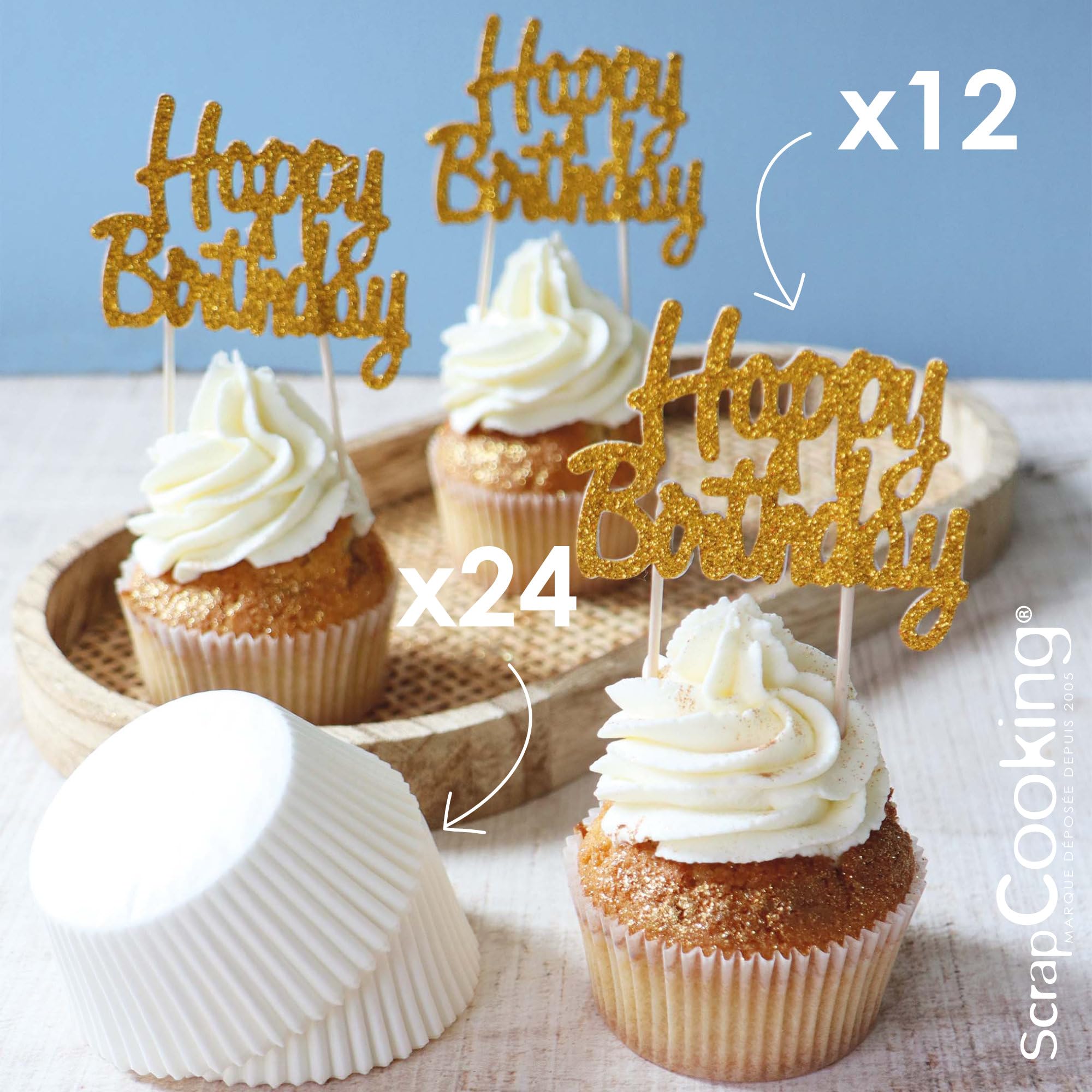 scrapcooking-d-corations-4907-kit-cupcakes-happy-birthday-dor image 4
